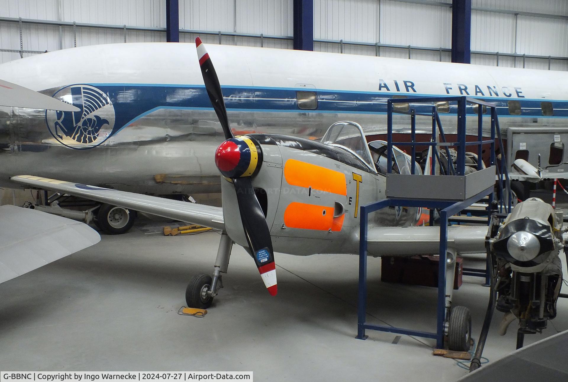 G-BBNC, 1951 De Havilland DHC-1 Chipmunk T.10 C/N C1/0682, De Havilland Canada DHC-1 Chipmunk T10 at the De Havilland Aircraft Museum, London Colney