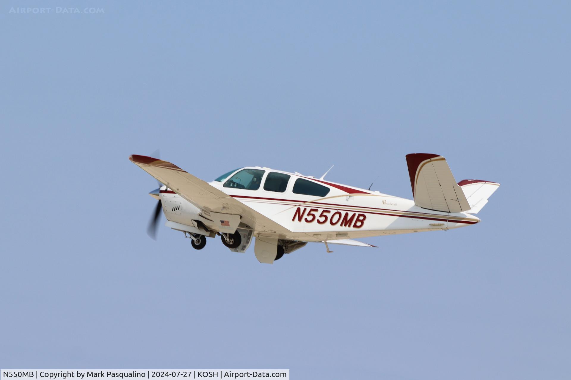 N550MB, 1964 Beech S35 Bonanza C/N D-7610, Beech S35