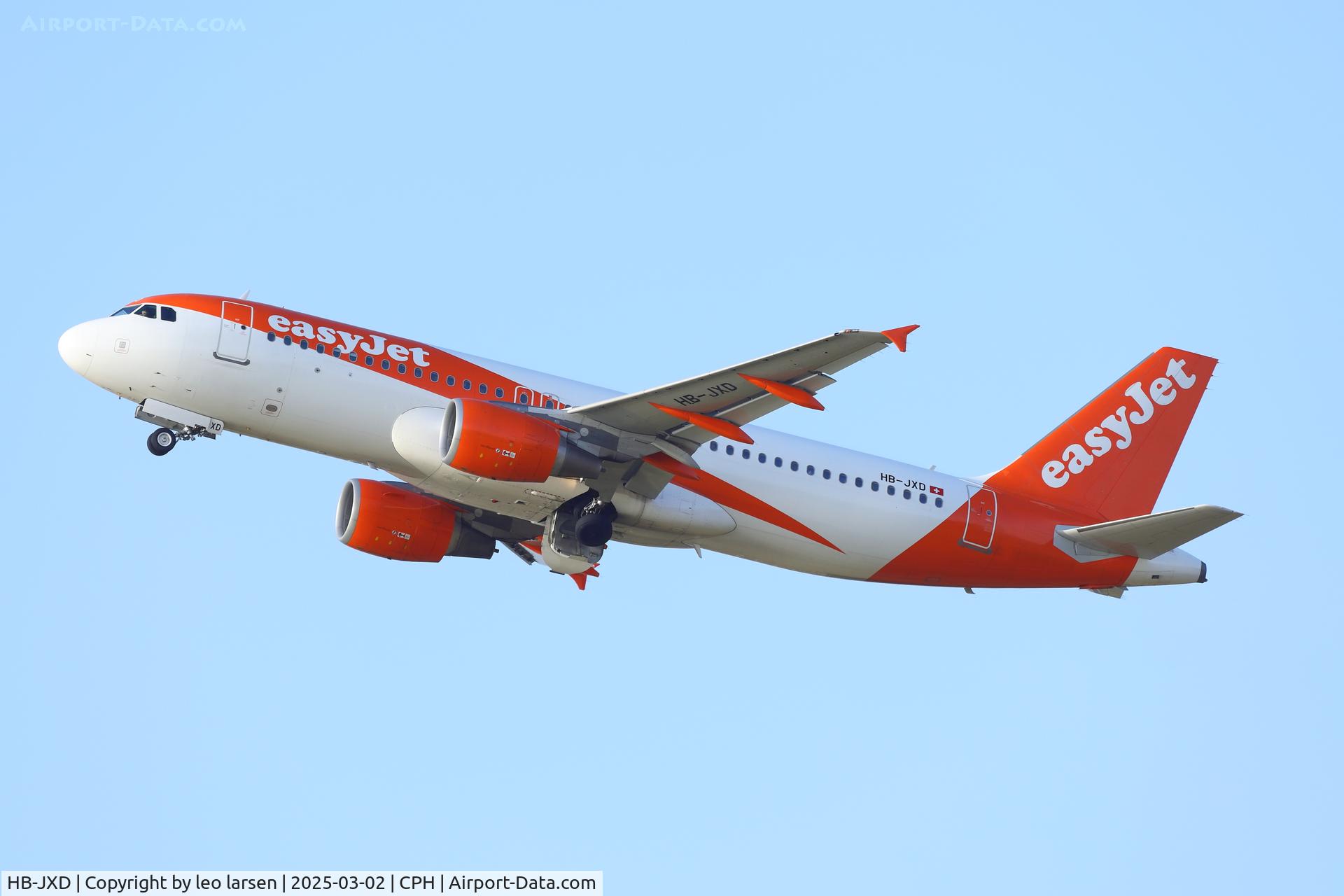 HB-JXD, 2011 Airbus A320-214 C/N 5150, Copenhagen 2.3.2025