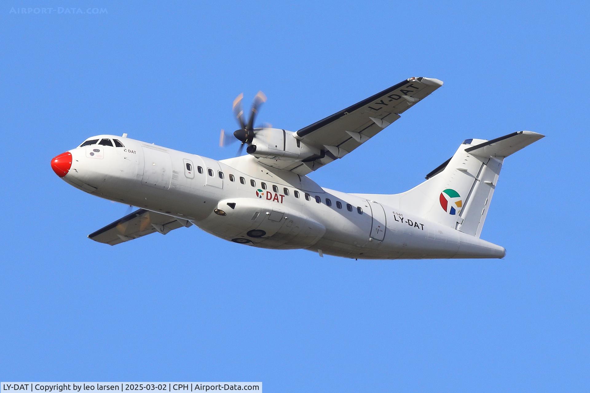 LY-DAT, 1994 ATR 42-500 C/N 445, Copenhagen 2.3.2025
