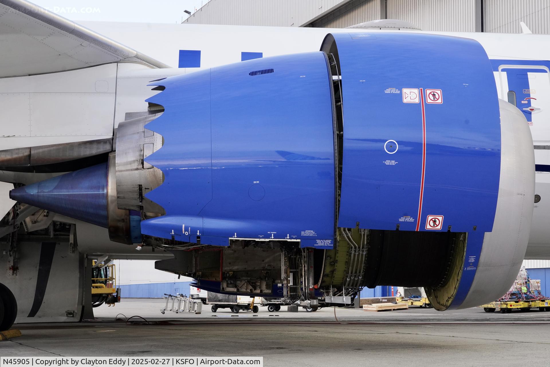 N45905, 2012 Boeing 787-8 Dreamliner Dreamliner C/N 34825, New engine SFO 2025
