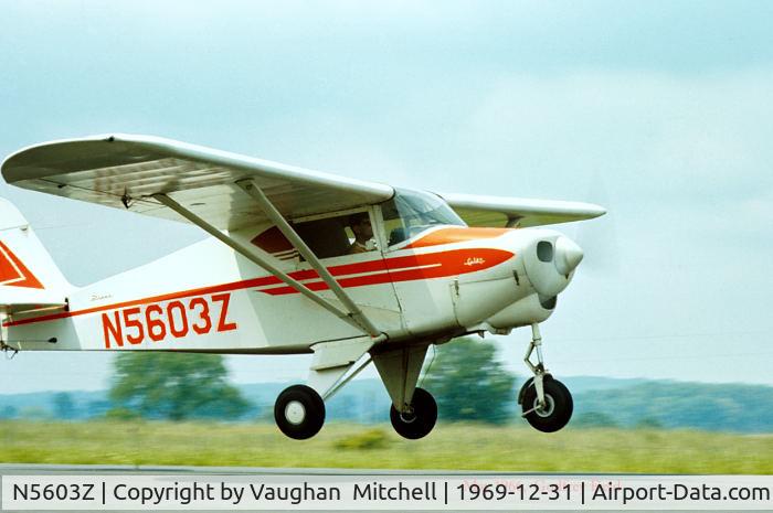 N5603Z, 1962 Piper PA-22-108 Colt C/N 22-9413, Godfry Field Va, May 1966