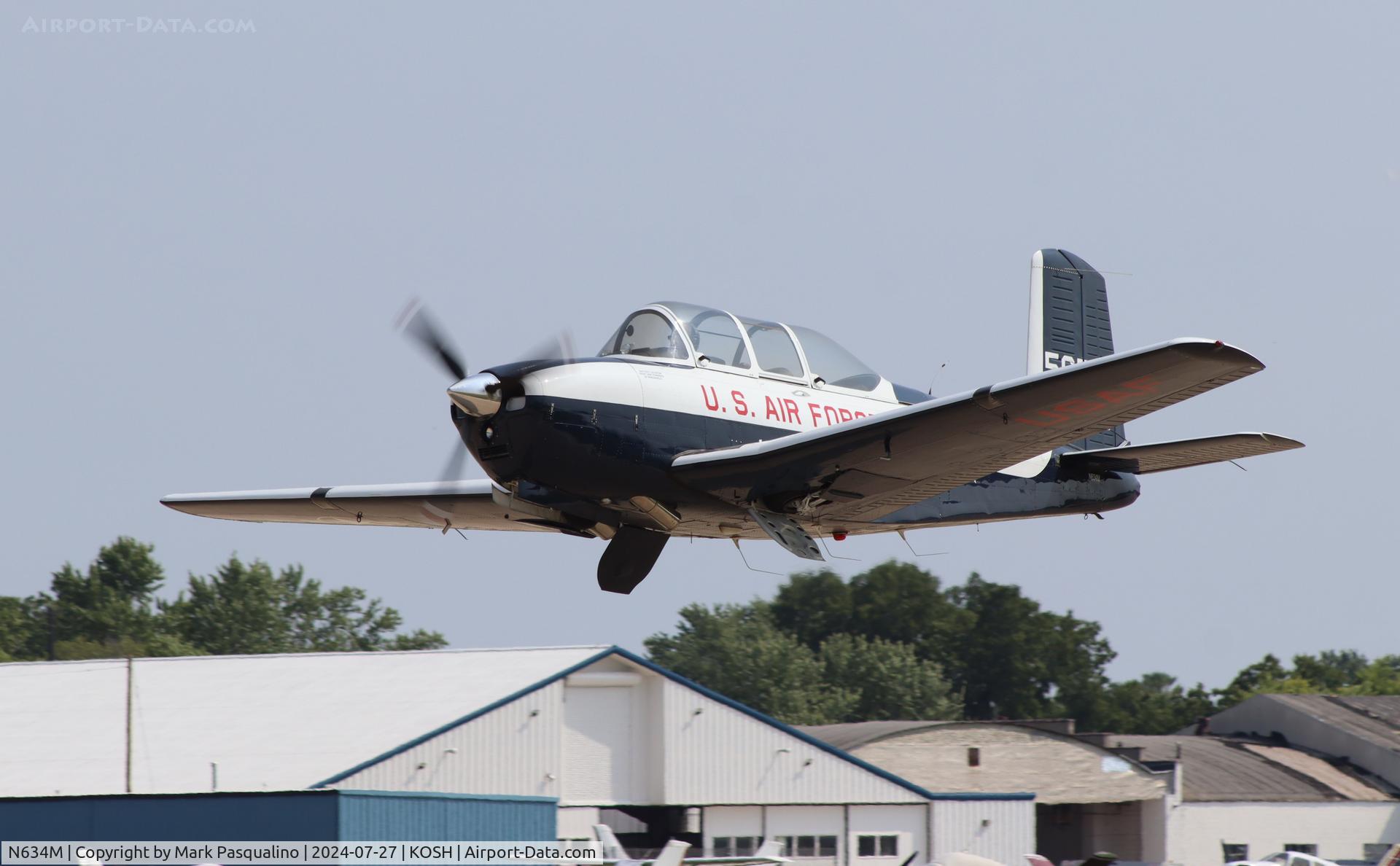 N634M, 1955 Beech T-34A Mentor Mentor C/N G-761, Beech T-34A