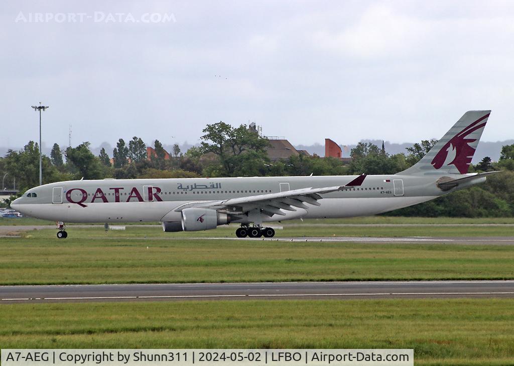 A7-AEG, 2006 Airbus A330-302 C/N 734, Arriving from flight on rwy 32R