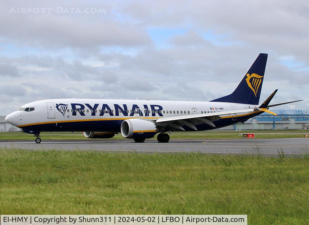 EI-HMY, 2022 Boeing 737-8-200 MAX C/N 65897, Taxiing to the Terminal...