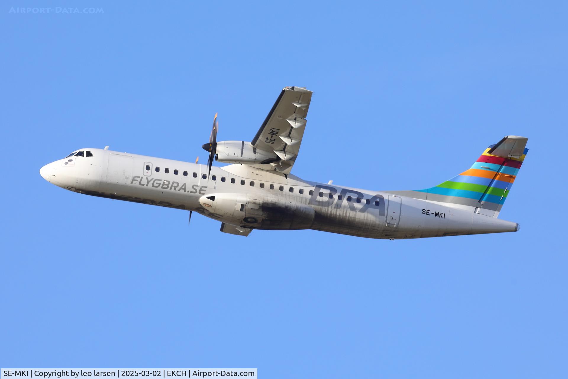 SE-MKI, 2016 ATR 72-600 C/N 1379, Copenhagen T/O R-22R 2.3.2025