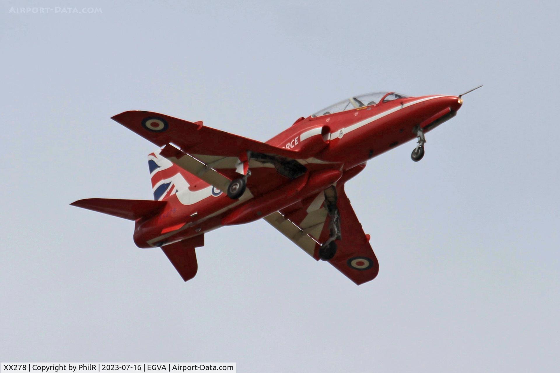 XX278, 1978 Hawker Siddeley Hawk T.1A C/N 103/312103, XX278 1979 BAE Hawk T1A RIAT RAF Fairford 