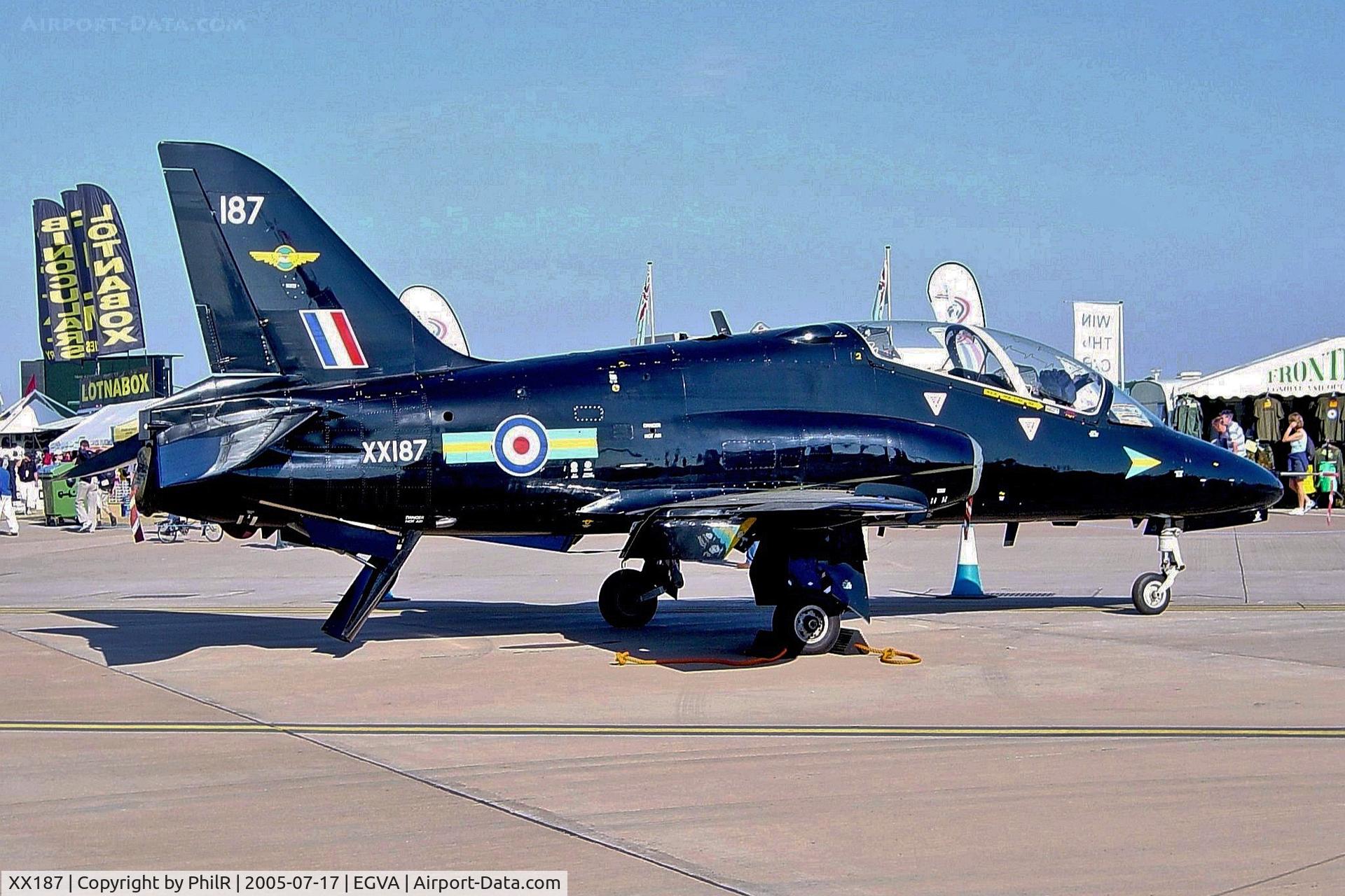 XX187, 1977 Hawker Siddeley Hawk T.1A C/N 034/312034, XX187 1977 BAe Hawk T1A RAF RIAT RAF Fairford