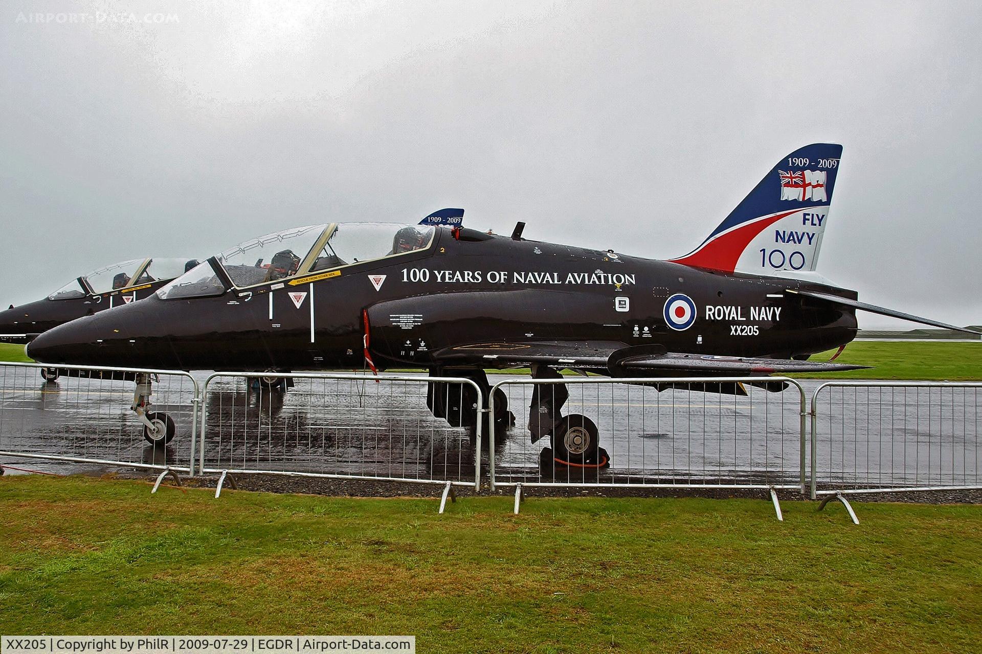 XX205, 1978 Hawker Siddeley Hawk T.1A C/N 052/312052, XX205 1978 BAe Hawk T1A RN FRADU RNAS Culdrose