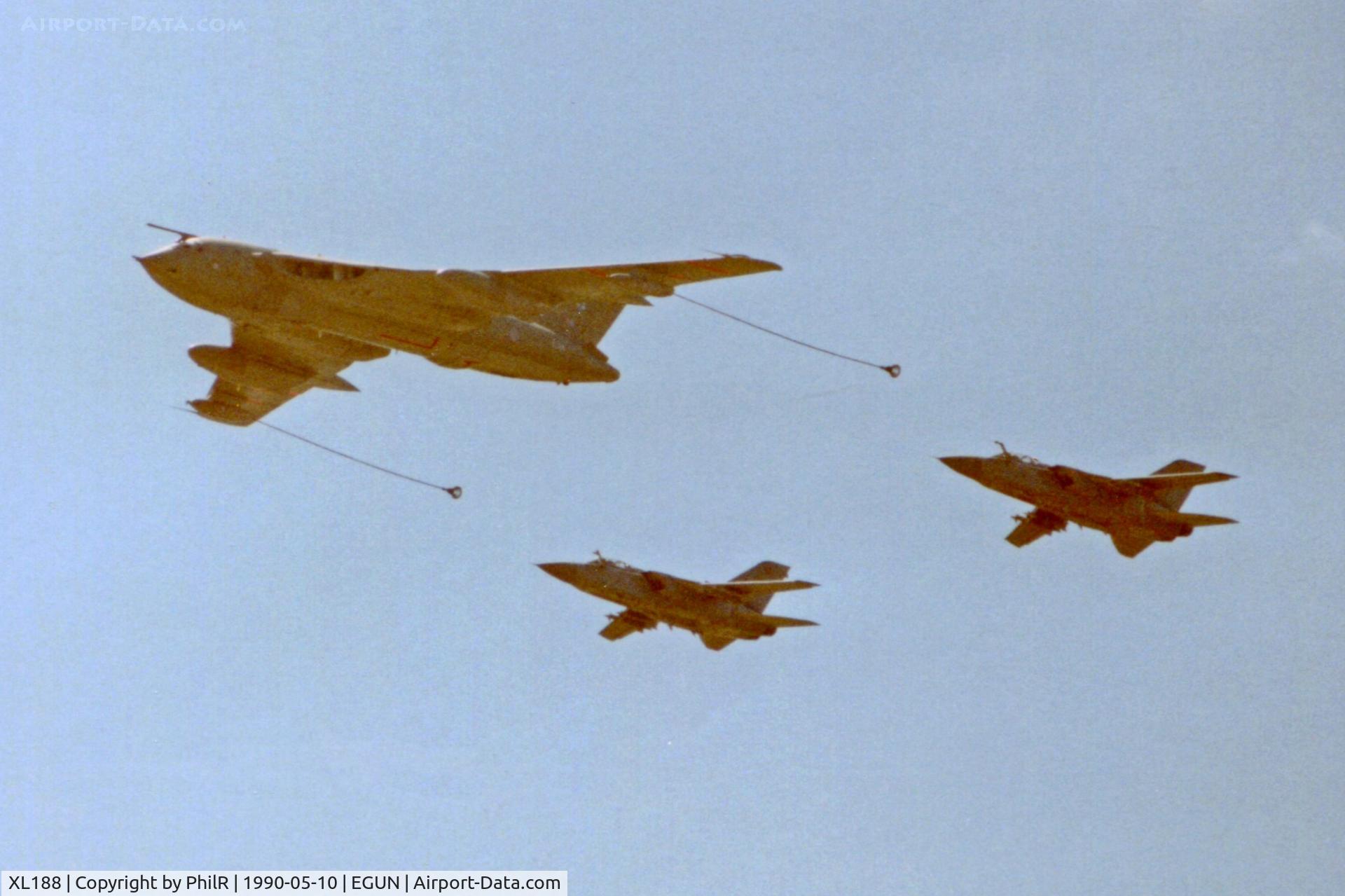 XL188, 1961 Handley Page Victor K.2 C/N HP80/69, XL188 1961 HP Victor K2 RAF Mildenhall 05.90