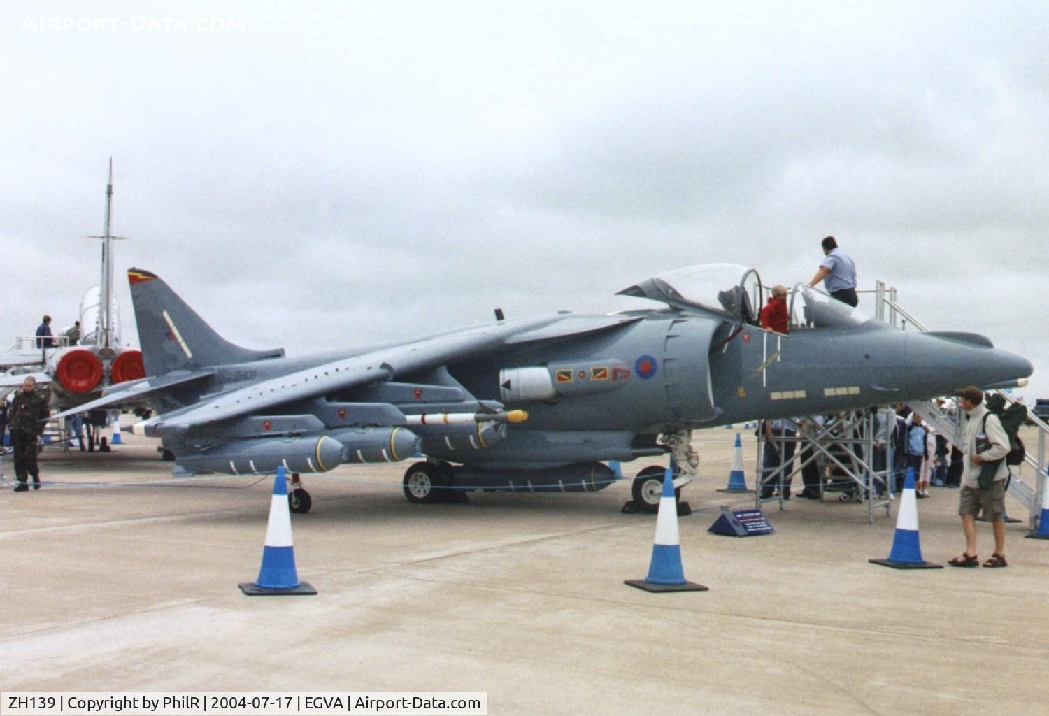 ZH139, British Aerospace Harrier GR.7 replica C/N BAPC.191, ZH139 BAe Harrier GR7 Replica RIAT 