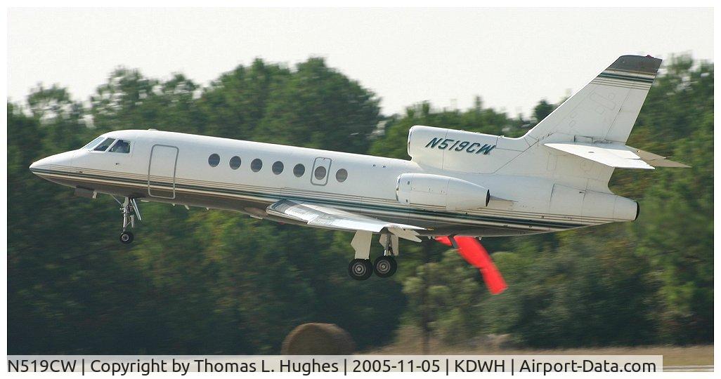 N519CW, 1980 Dassault-Breguet Falcon 50 C/N 19, Falcon Takeoff