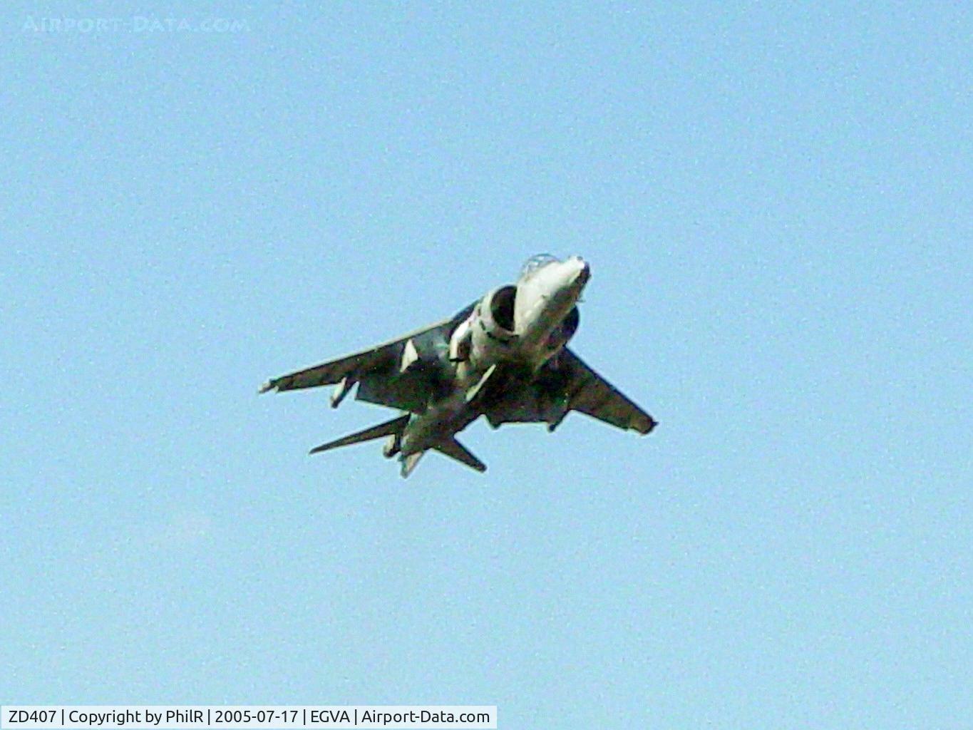 ZD407, British Aerospace Harrier GR.7 C/N P36, ZD407 1989 BAe Harrier GR7 RAF RIAT