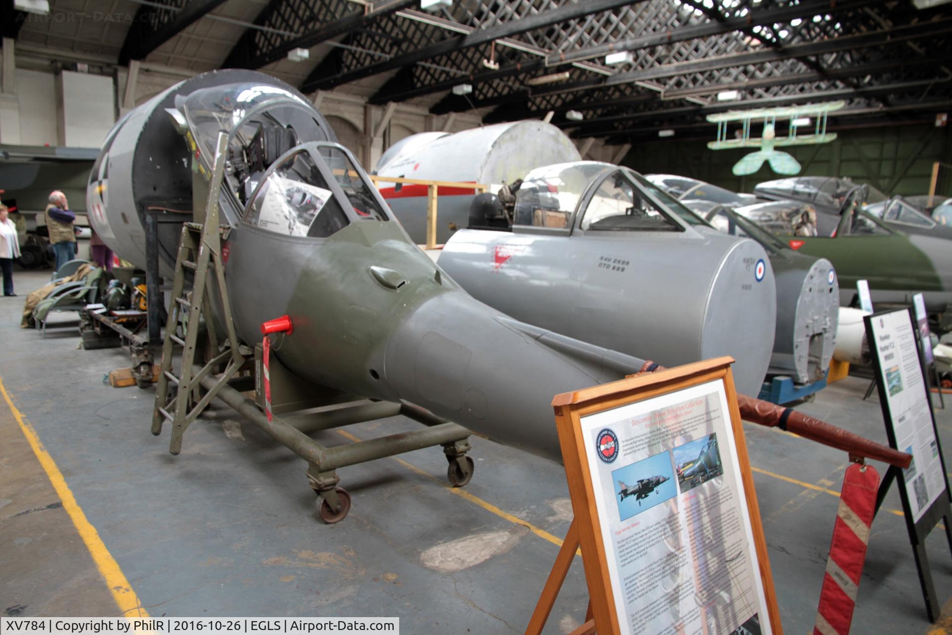 XV784, 1970 Hawker Siddeley Harrier GR.3 C/N 712034, XV784 1970 HS Harrier GR3 RAF BDAC Old Sarum