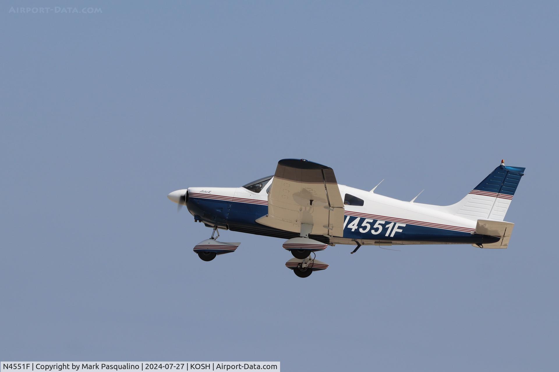 N4551F, 1976 Piper PA-28-181 Archer C/N 28-7790044, Piper PA-28-181