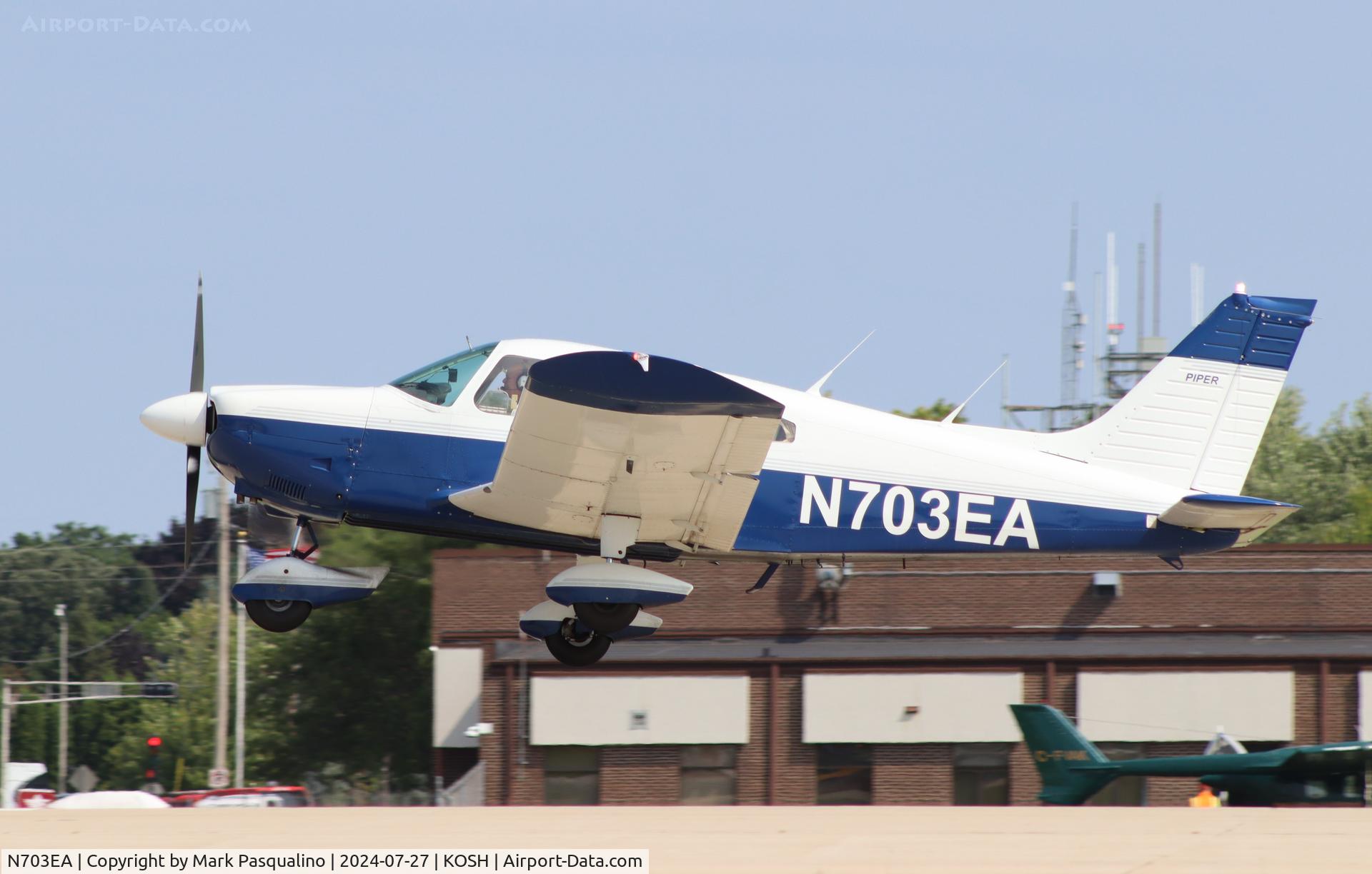 N703EA, 1973 Piper PA-28-180 Cherokee C/N 28-7405036, Piper PA-28-180