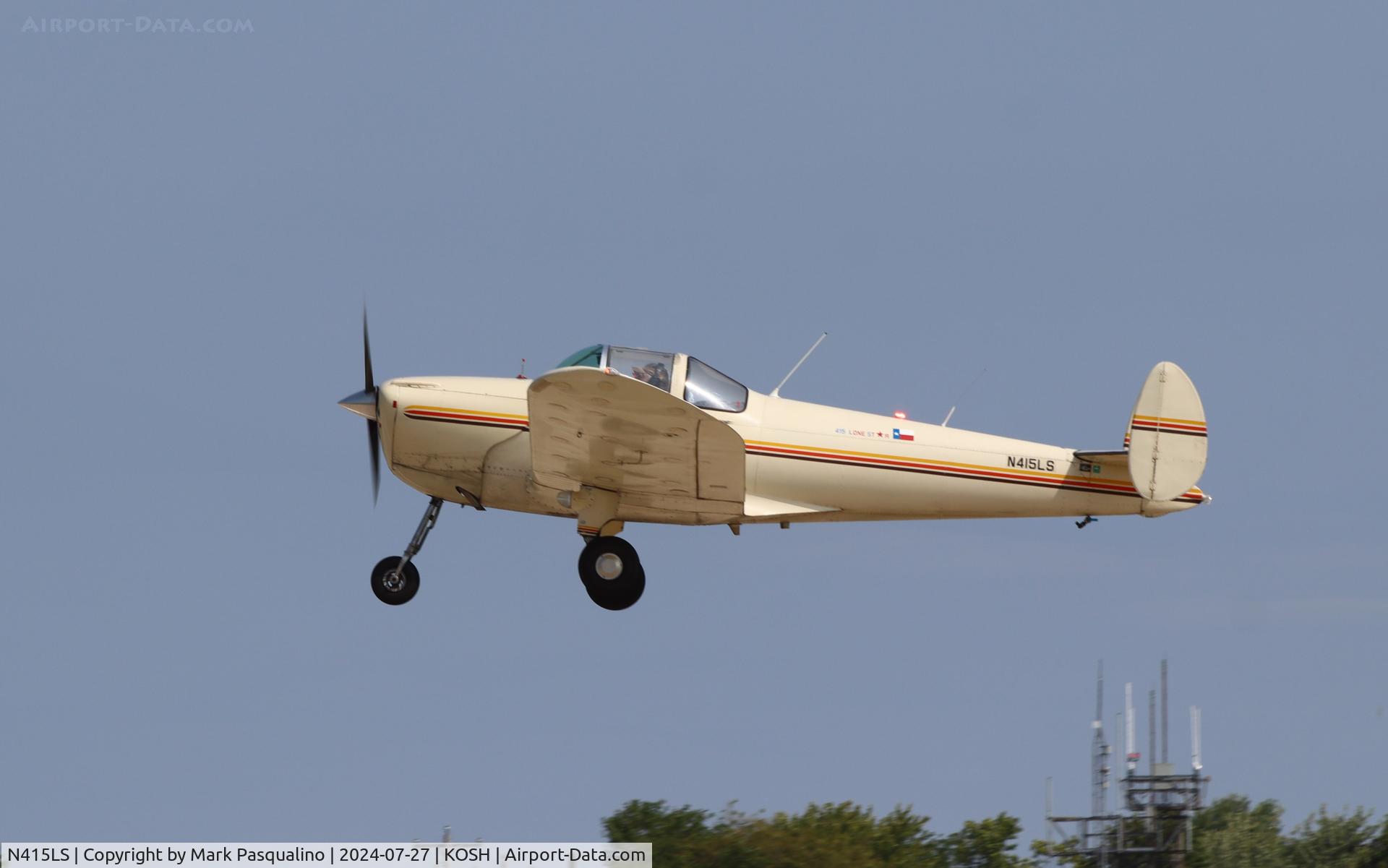 N415LS, 1948 Erco 415E Ercoupe C/N 4894, Ercoupe 415E