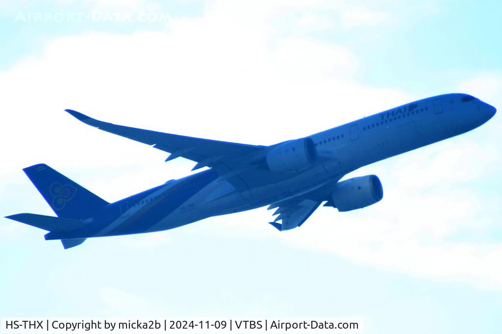 HS-THX, 2017 Airbus A350-941 C/N 153, Take off