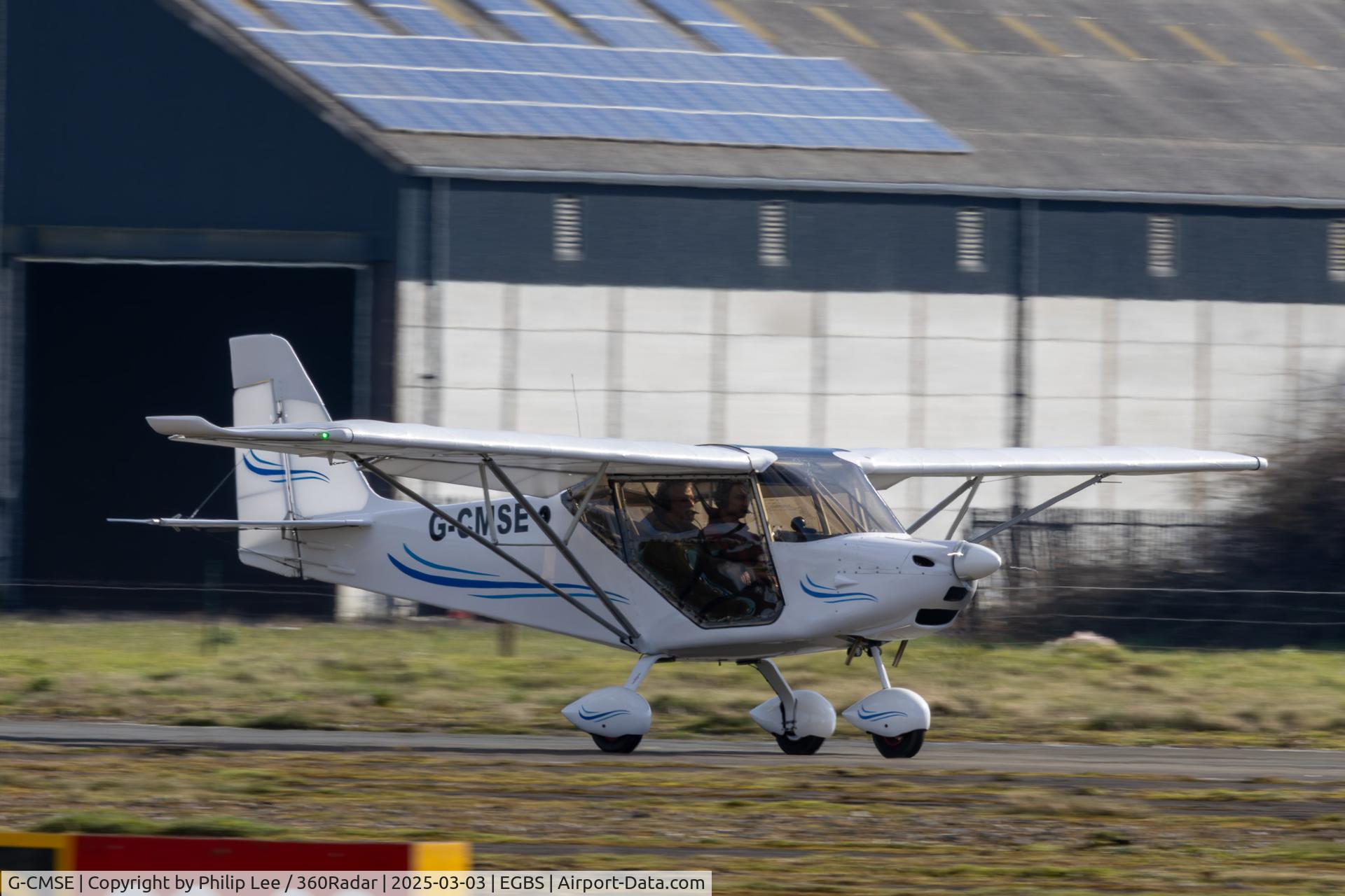 G-CMSE, 2023 Skyranger Nynja C/N BMAA/HB/746, Skyranger Nynja G-CMSE landing at Shobdon Aerodrome