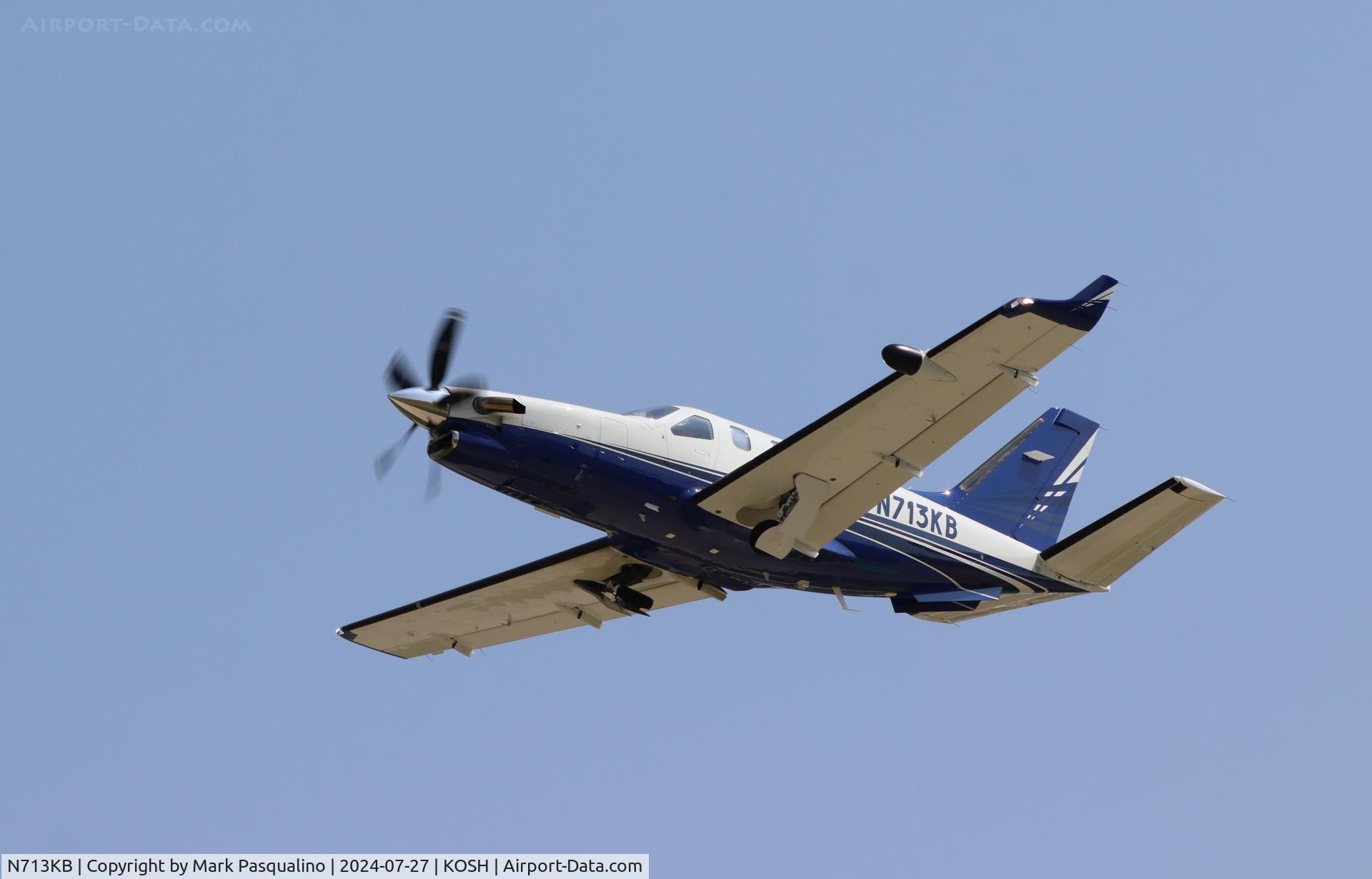 N713KB, 2021 Daher TBM-940 C/N 1384, Daher TBM-940