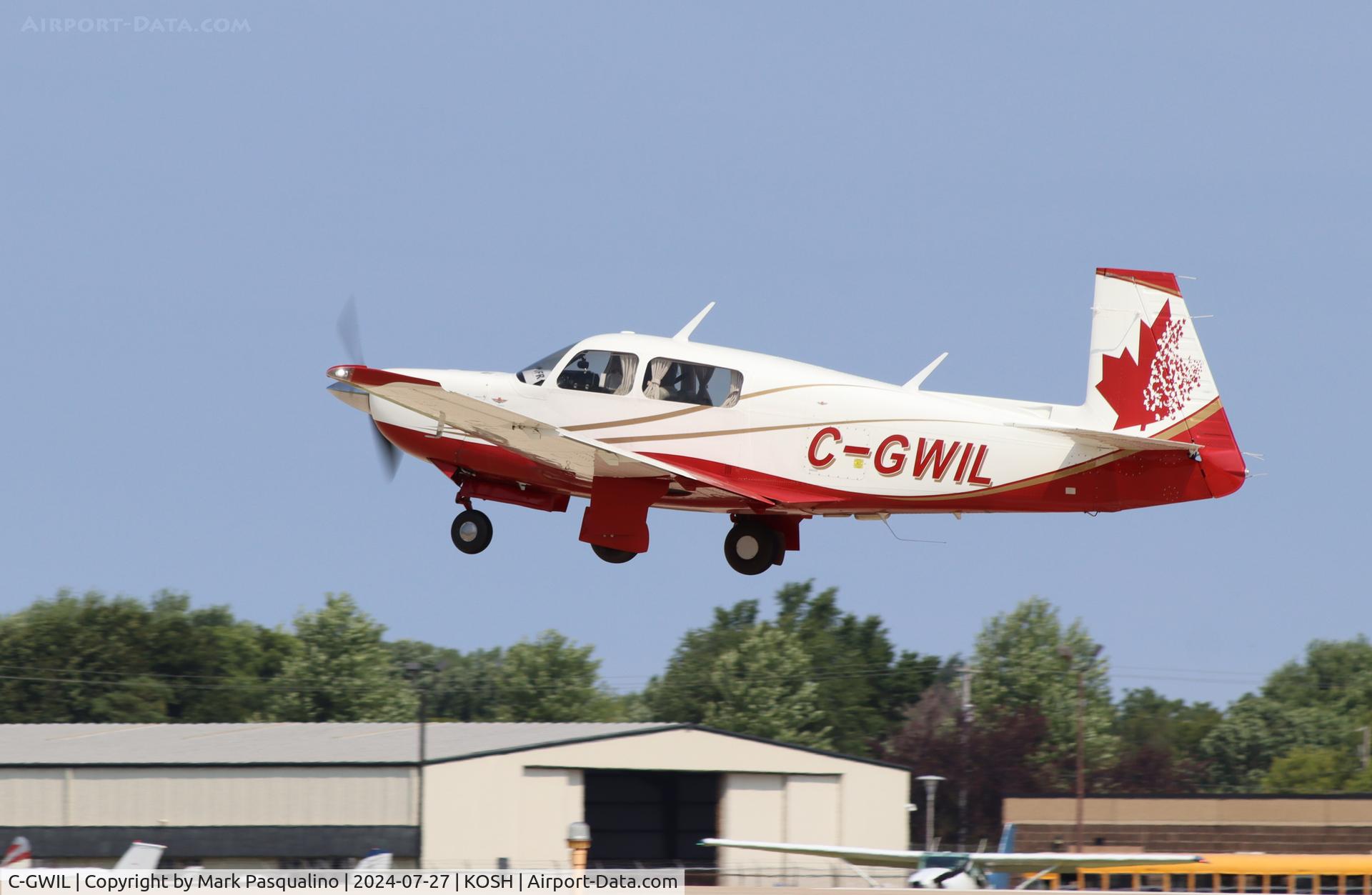 C-GWIL, 1981 Mooney M20K C/N 25-0592, Mooney M20K