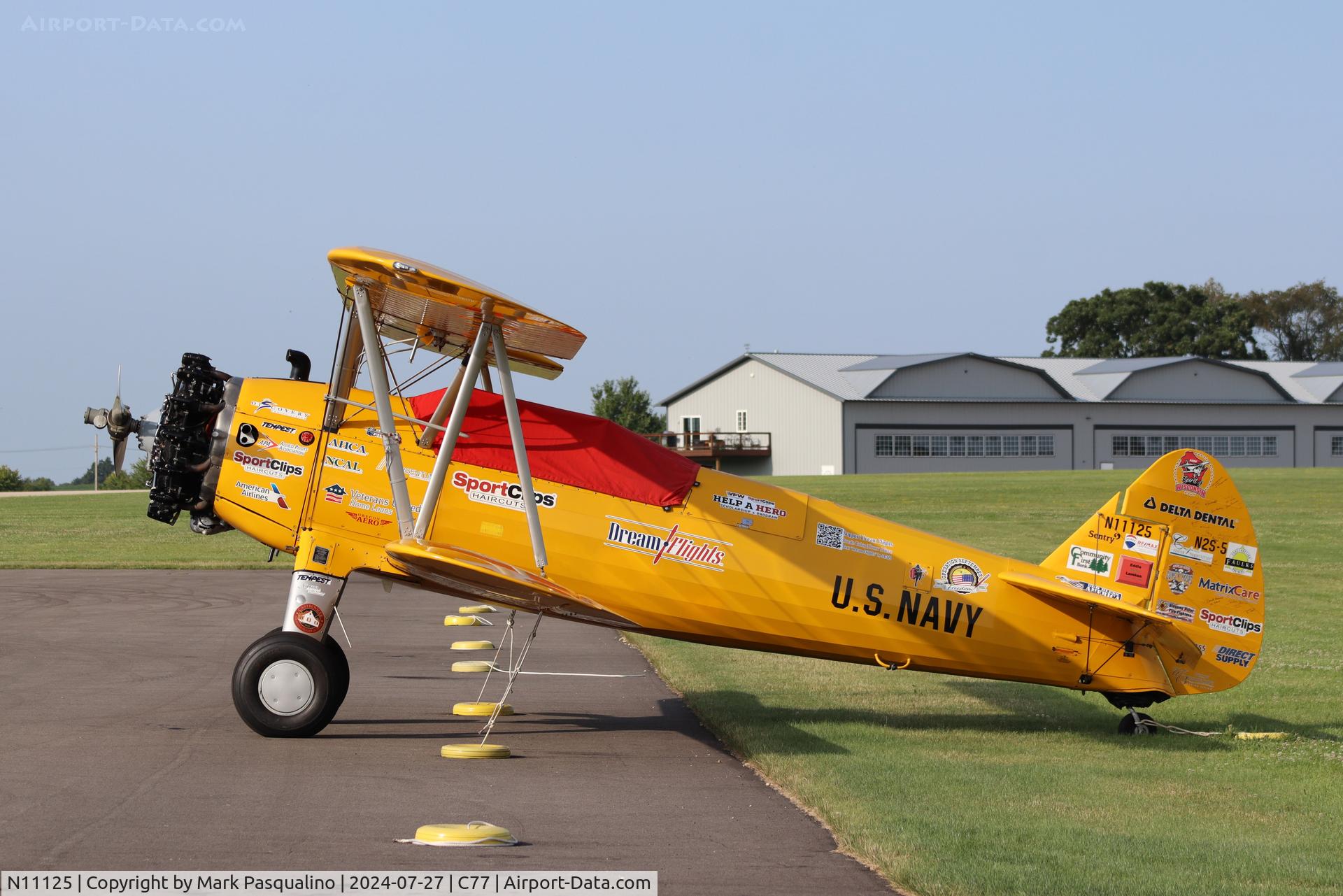 N11125, 1943 Boeing E75N1 C/N 75-8234, Stearman