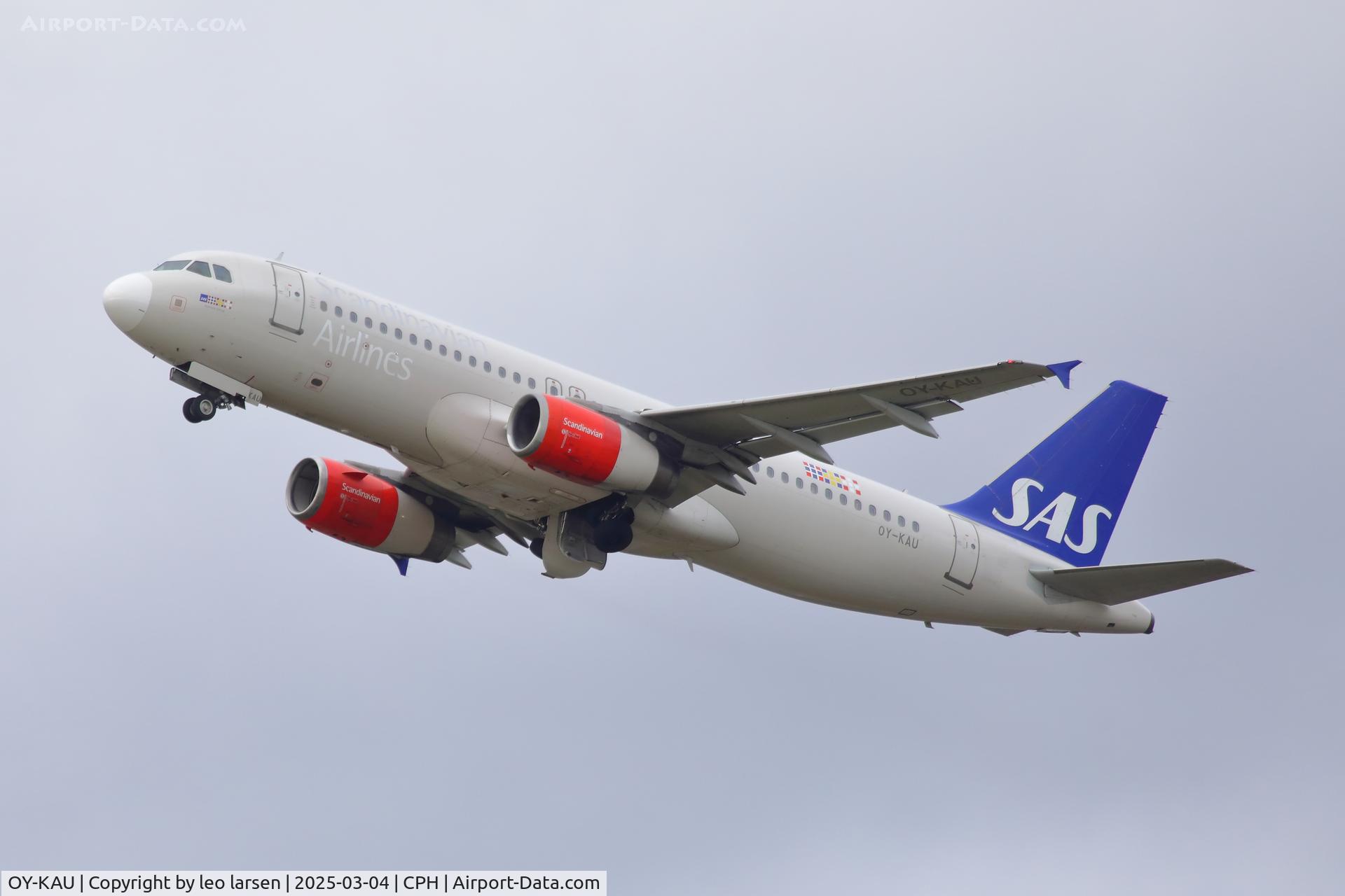 OY-KAU, 2007 Airbus A320-232 C/N 3227, Copenhagen 4.3.2025
