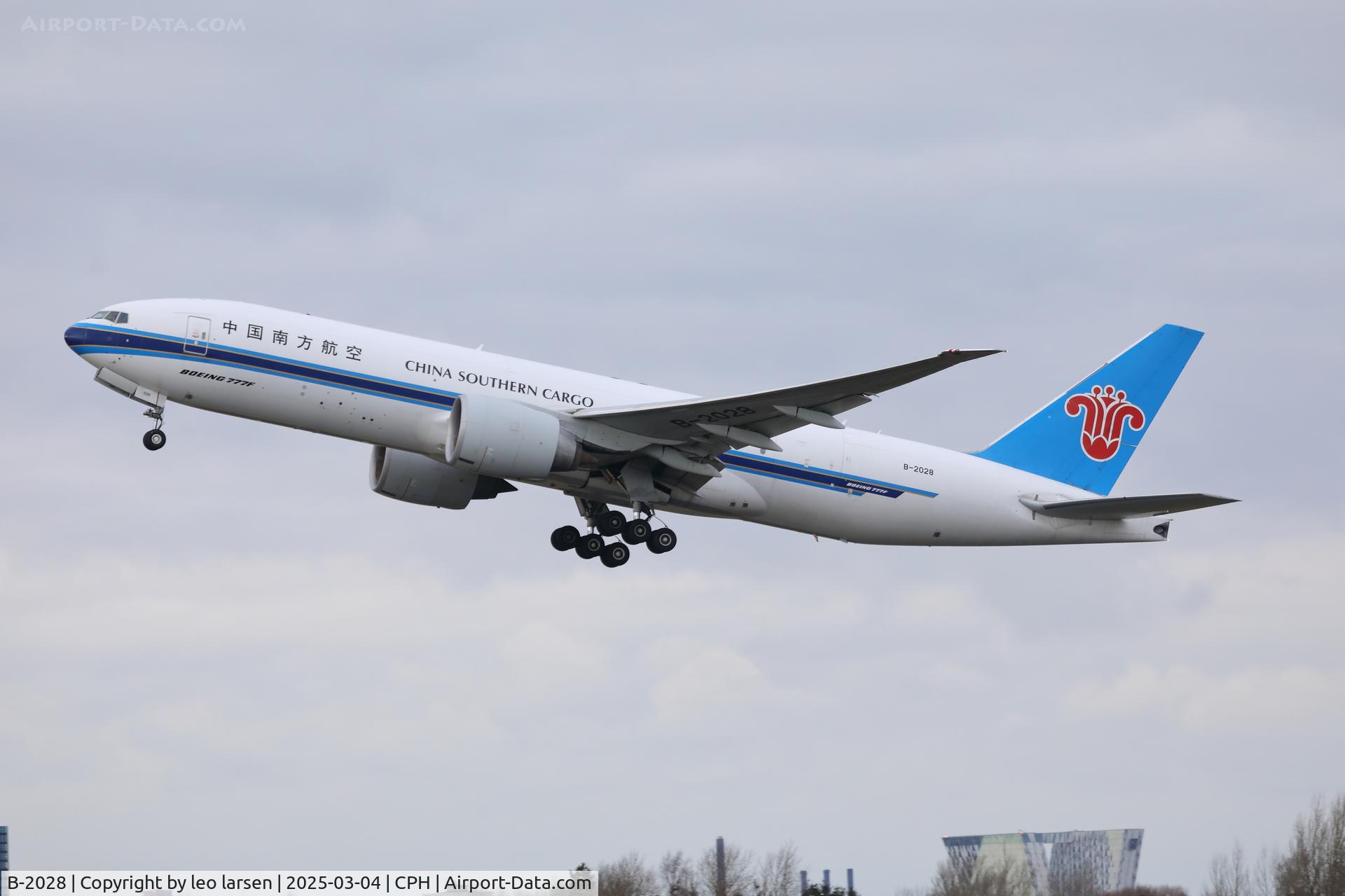 B-2028, 2015 Boeing 777-F1B C/N 41637, Copenhagen 4.3.2025