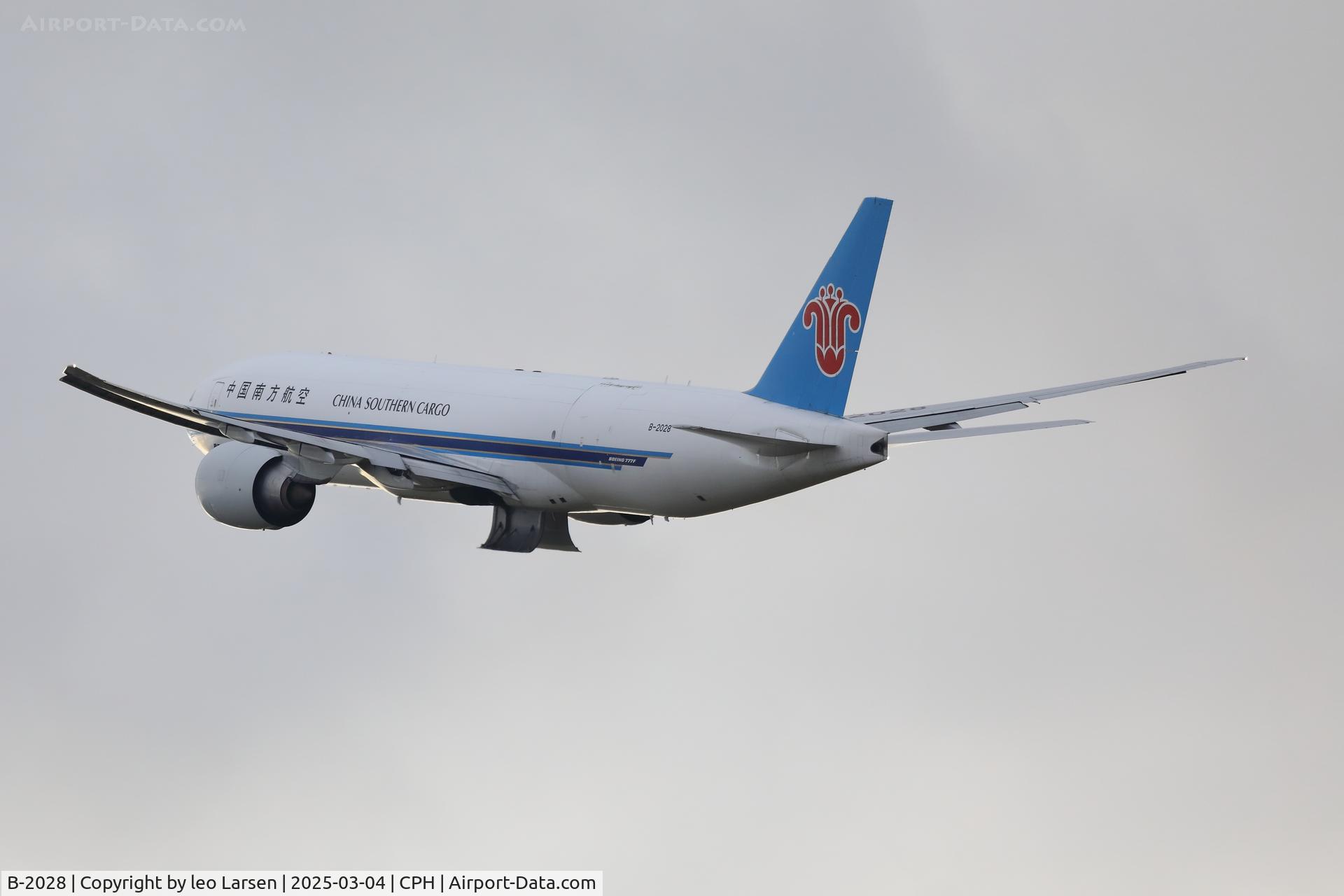 B-2028, 2015 Boeing 777-F1B C/N 41637, Copenhagen 4.3.2025