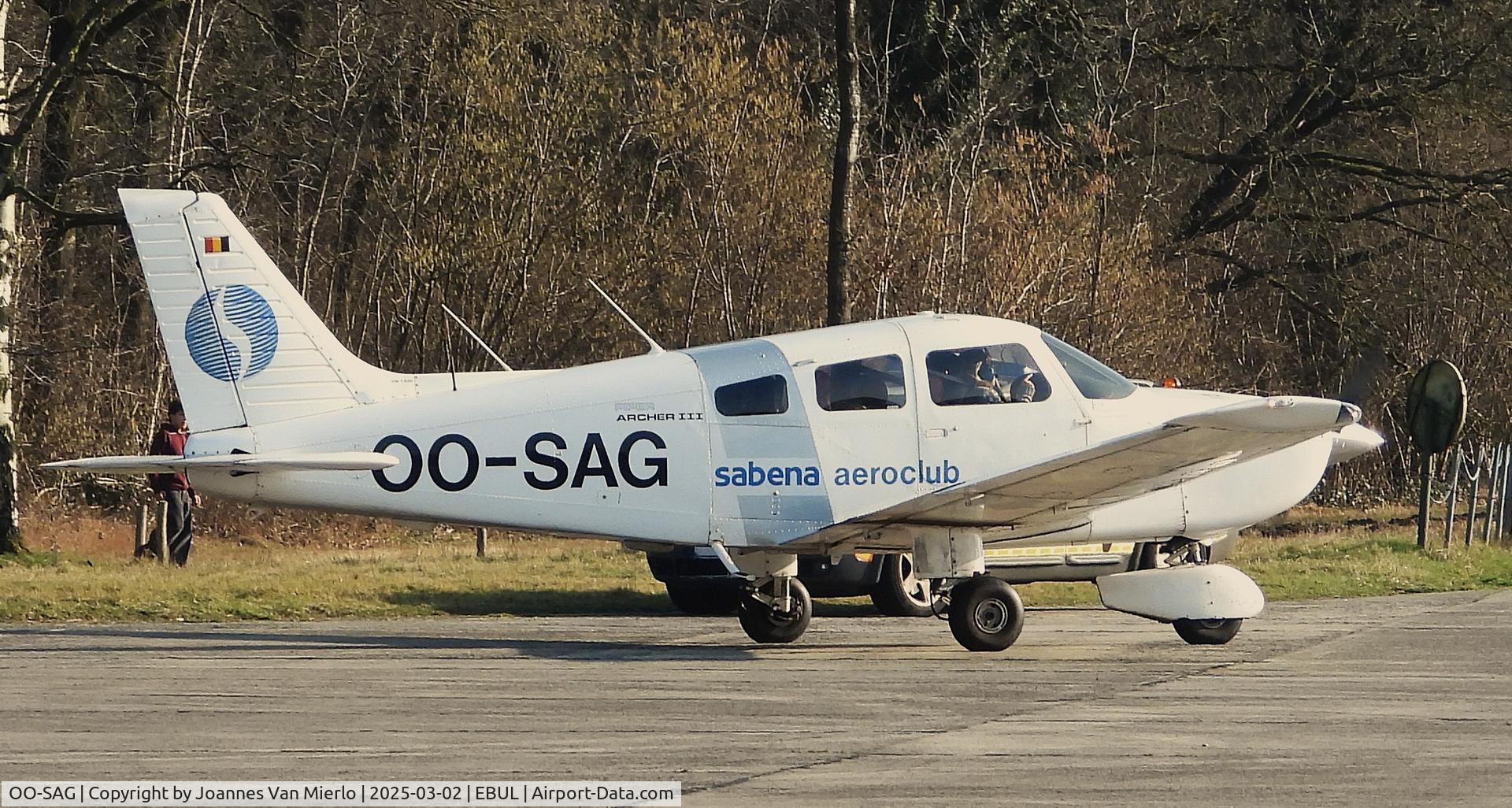 OO-SAG, Piper PA-28-181 Archer III C/N 2843093, Ursel