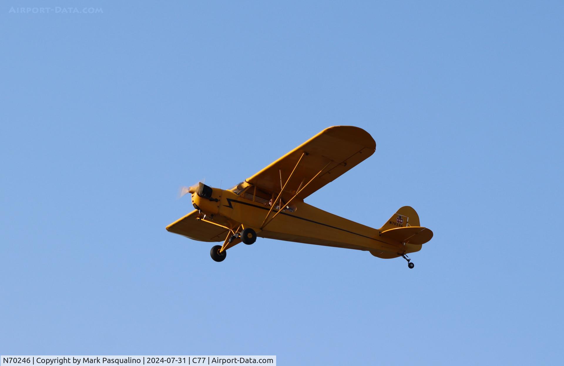 N70246, 1946 Piper J3C-65 Cub Cub C/N 17222, Piper J3C-65