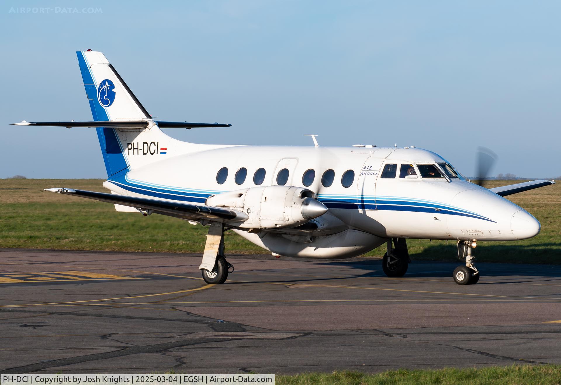 PH-DCI, 1990 British Aerospace BAe-3201 Jetstream C/N 916, Taxiing For Departure to EHAM.