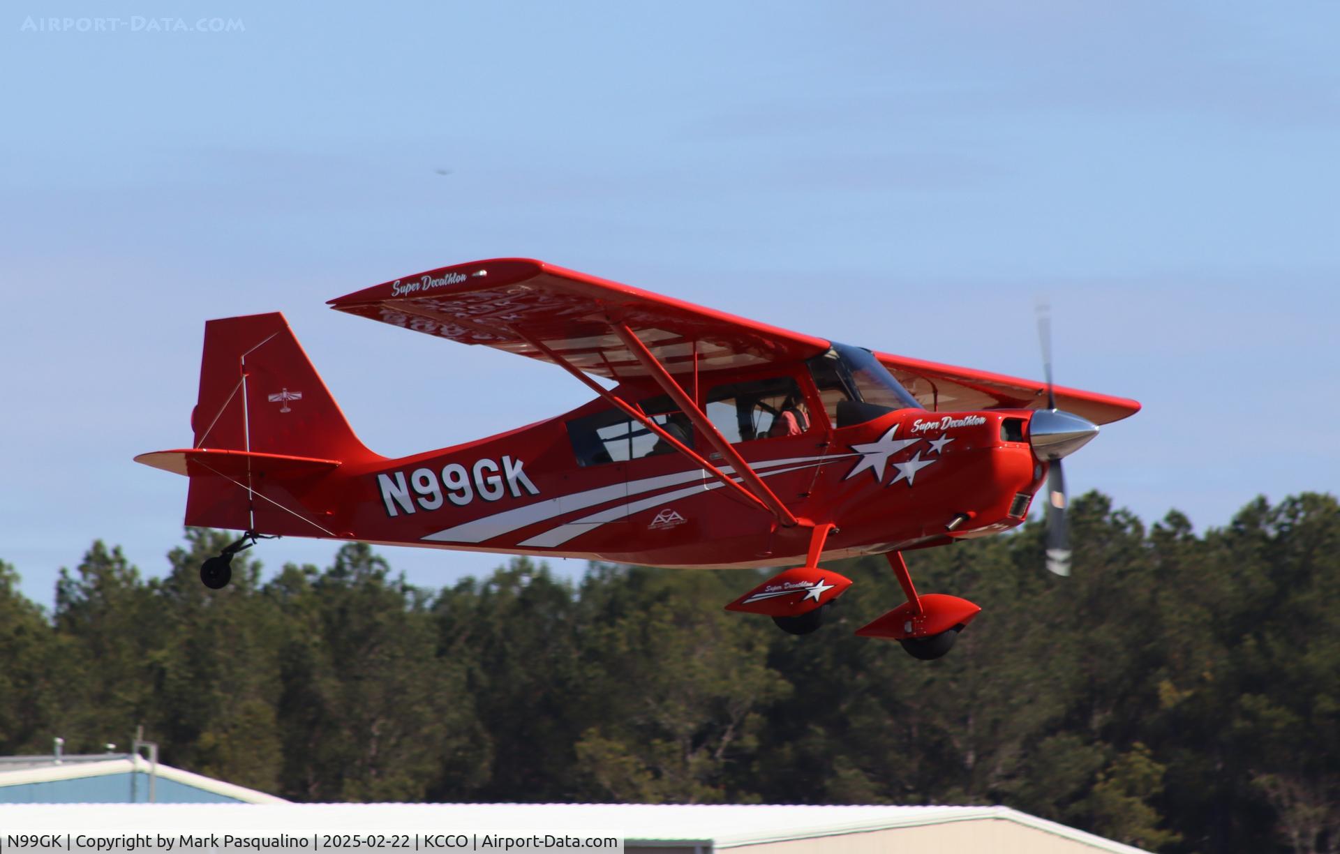 N99GK, 2023 American Champion 8KCAB Decathlon C/N 1207-2023, American Champion 8KCAB