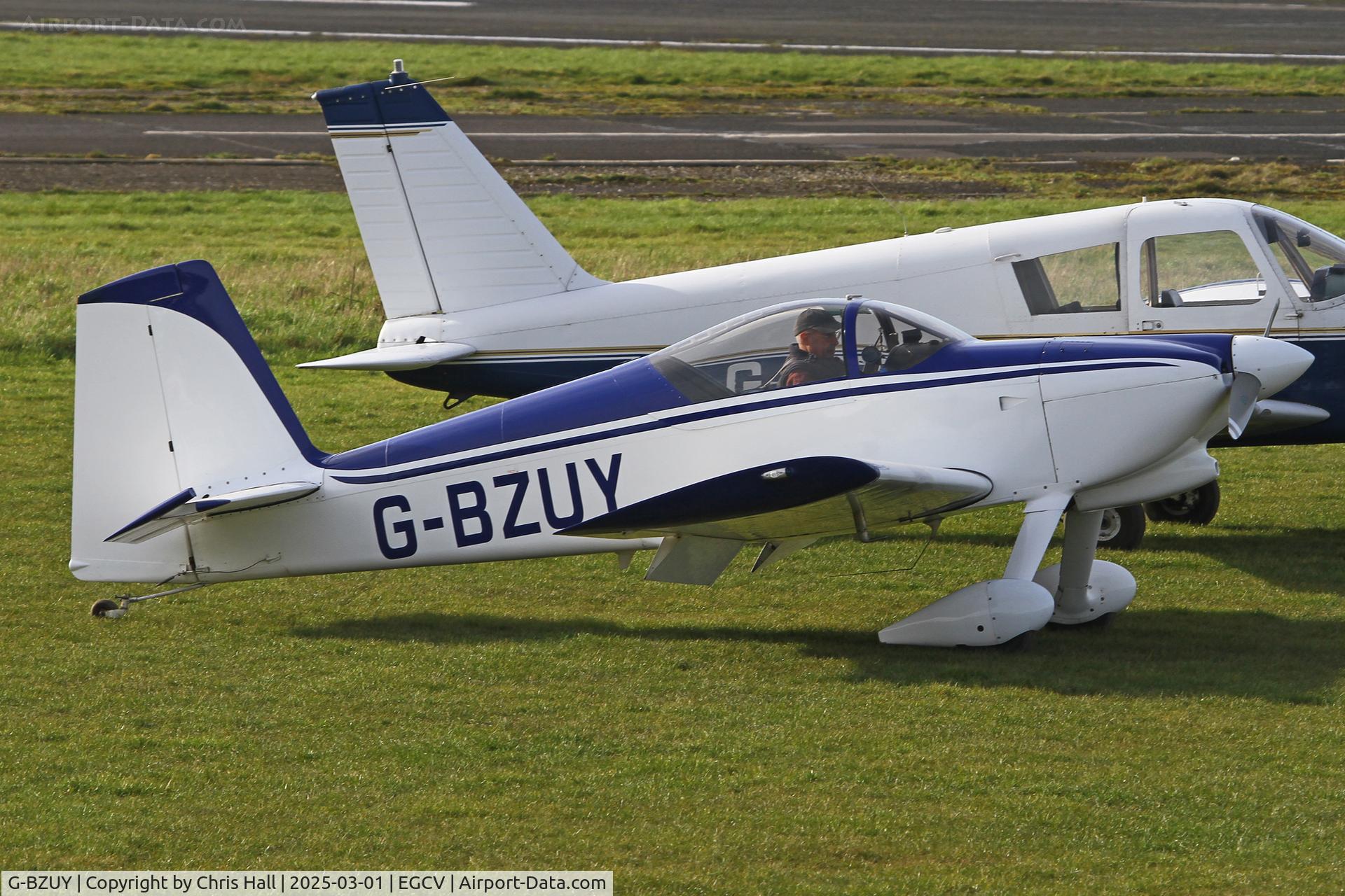 G-BZUY, 2001 Vans RV-6 C/N PFA 181A-13471, Sleap 01/03/25
