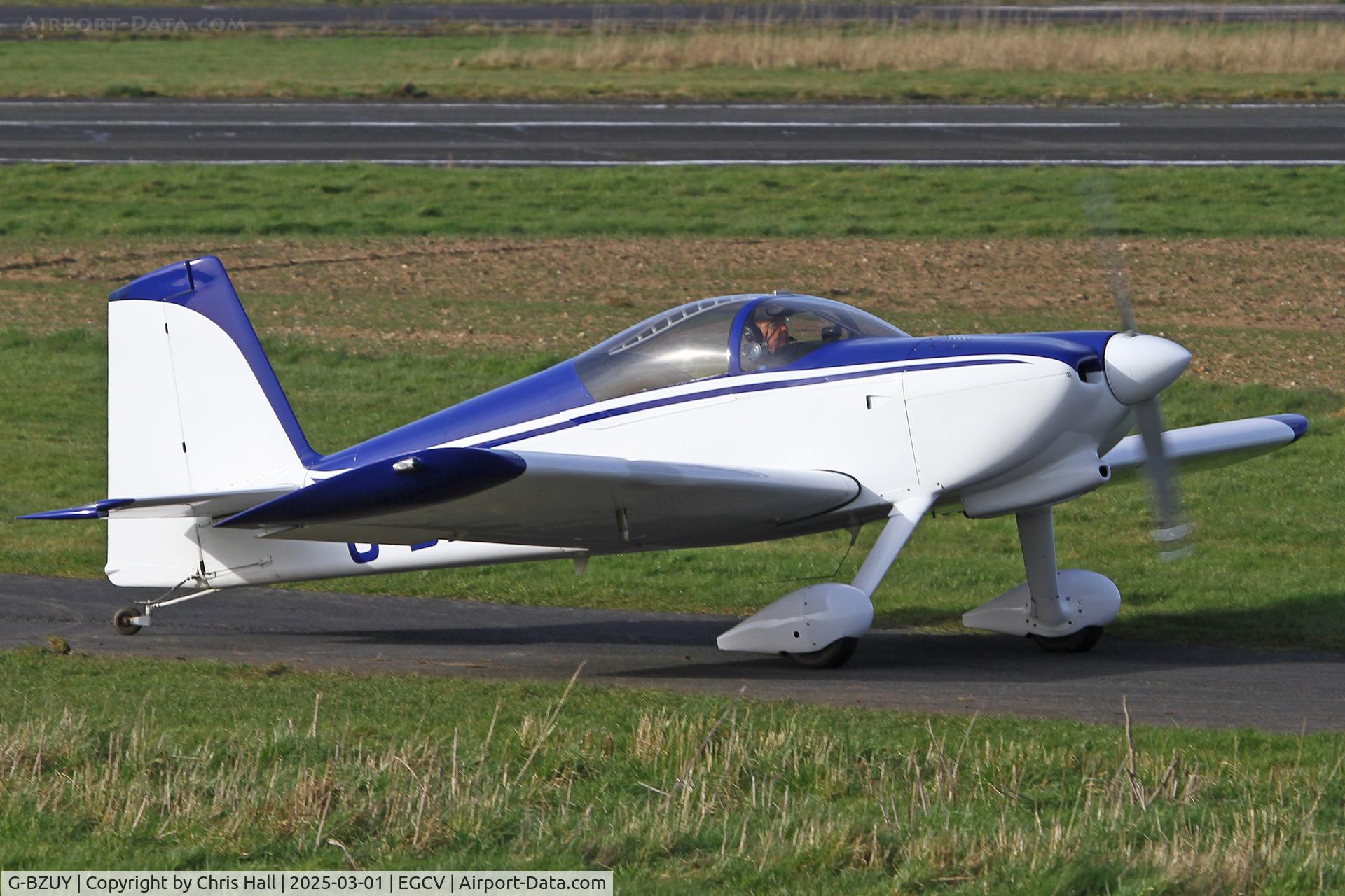 G-BZUY, 2001 Vans RV-6 C/N PFA 181A-13471, Sleap 01/03/25