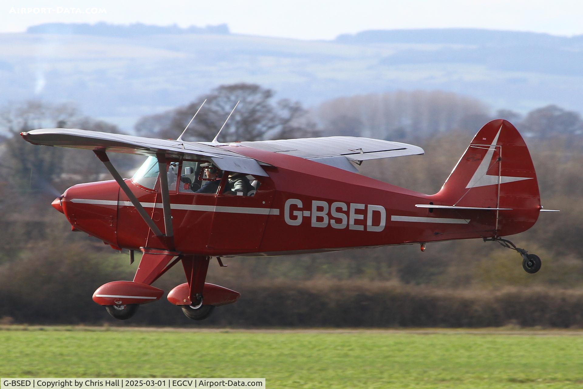 G-BSED, 1957 Piper PA-22-160 Tri Pacer C/N 22-6377, Sleap 01/03/25