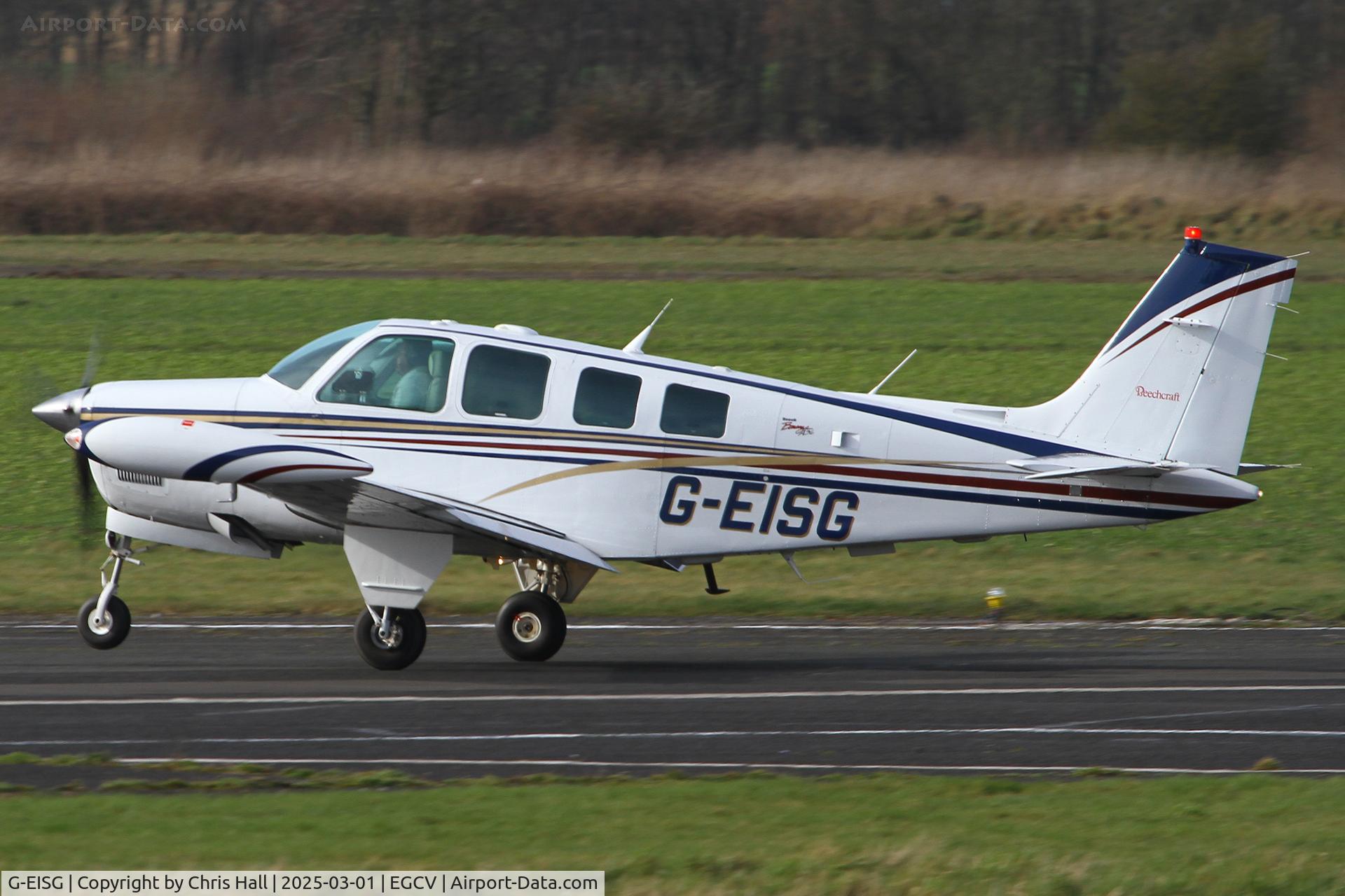 G-EISG, 1998 Beech A36 Bonanza 36 C/N E-3212, Sleap 01/03/25