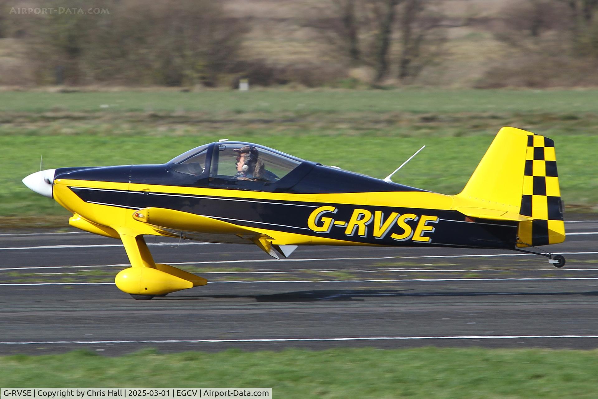 G-RVSE, 1995 Vans RV-6 C/N 23771, Sleap 01/03/25