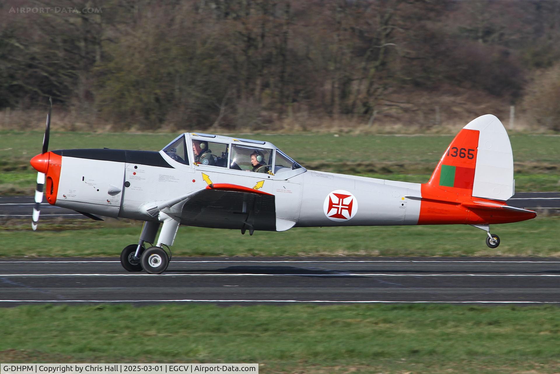G-DHPM, 1959 OGMA DHC-1 Chipmunk T.20 C/N OGMA-55, Sleap 01/03/25