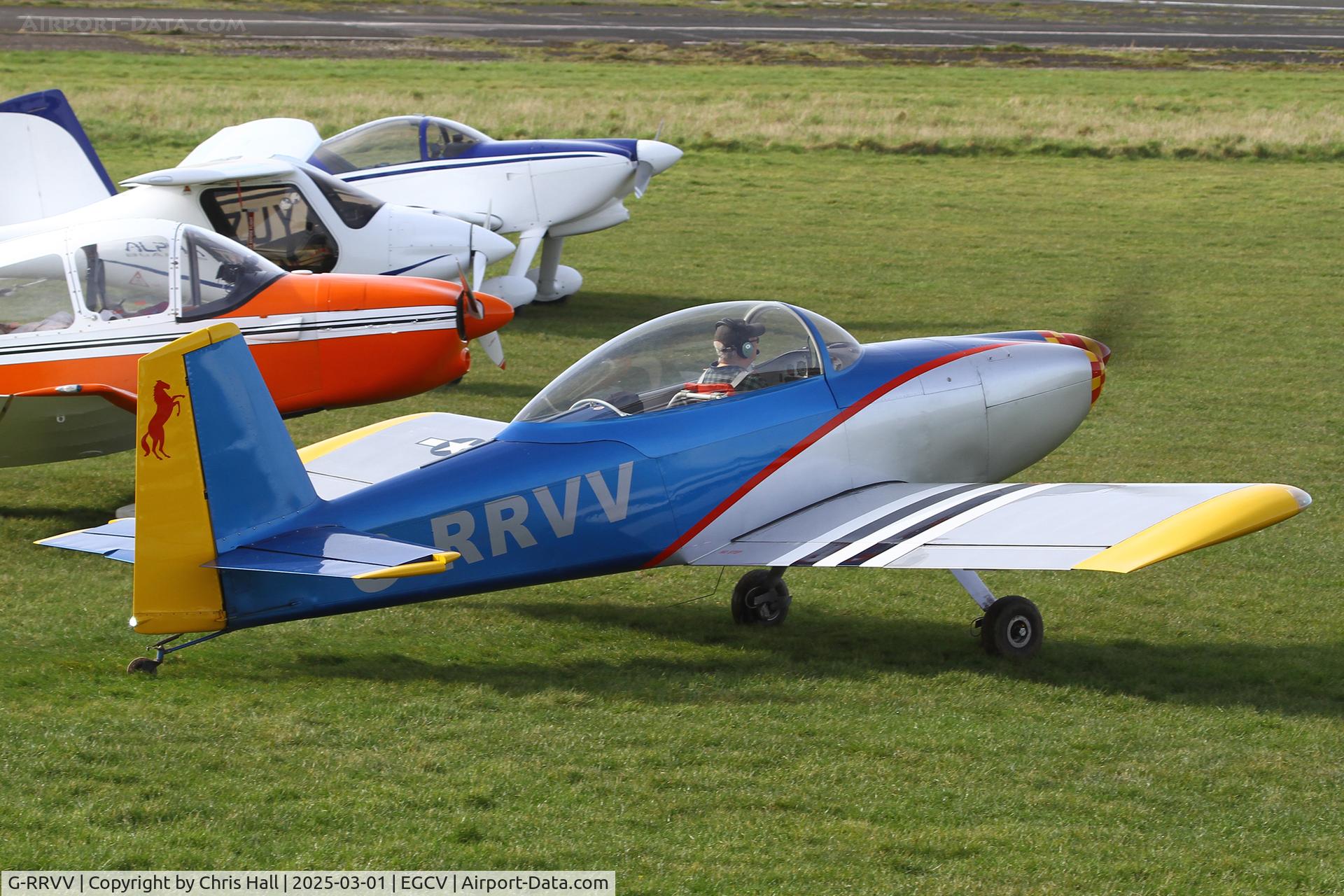G-RRVV, 2006 Vans RV-8 C/N 82245, Sleap 01/03/25