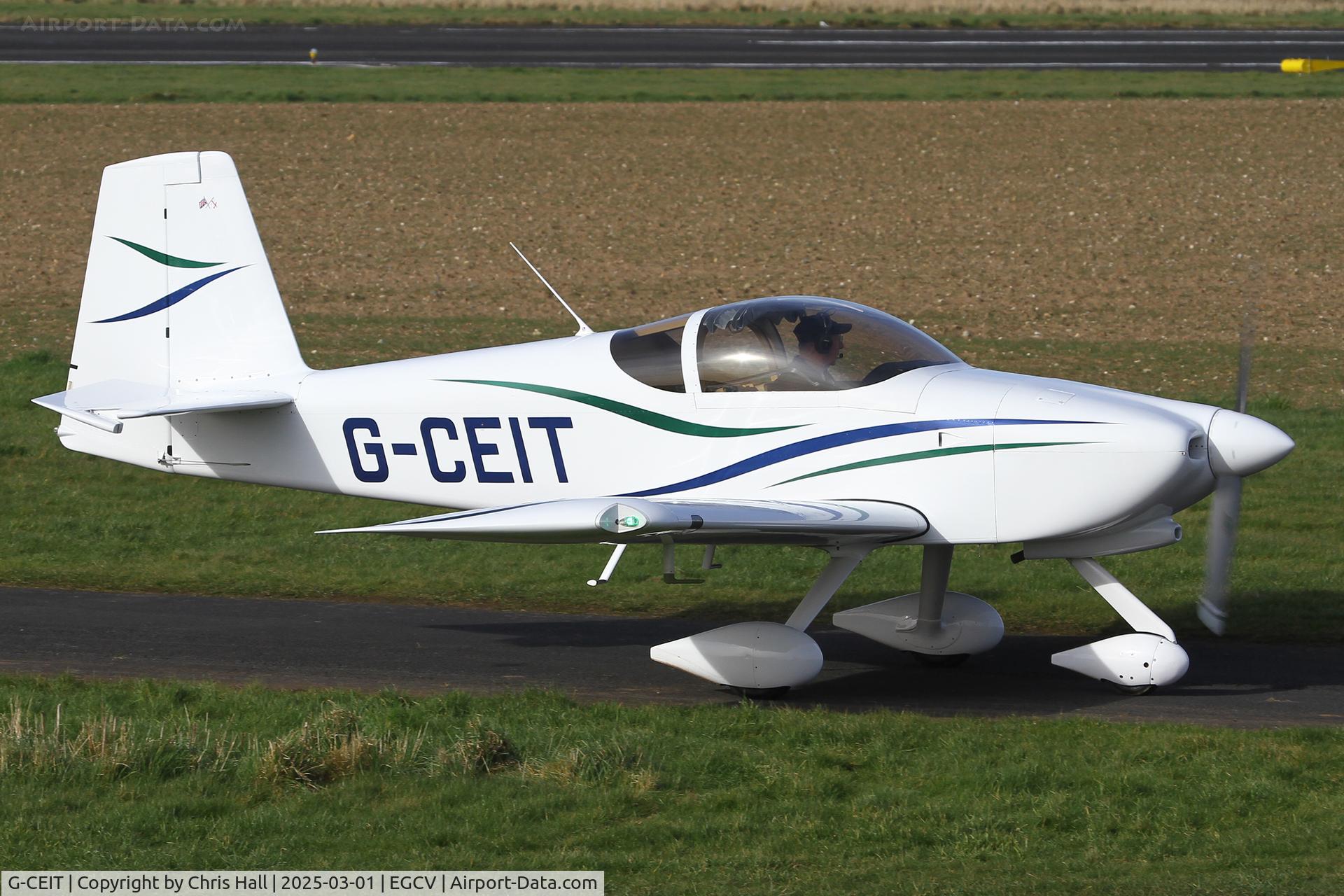 G-CEIT, 2006 Vans RV-7A C/N PFA 323-13696, Sleap 01/03/25