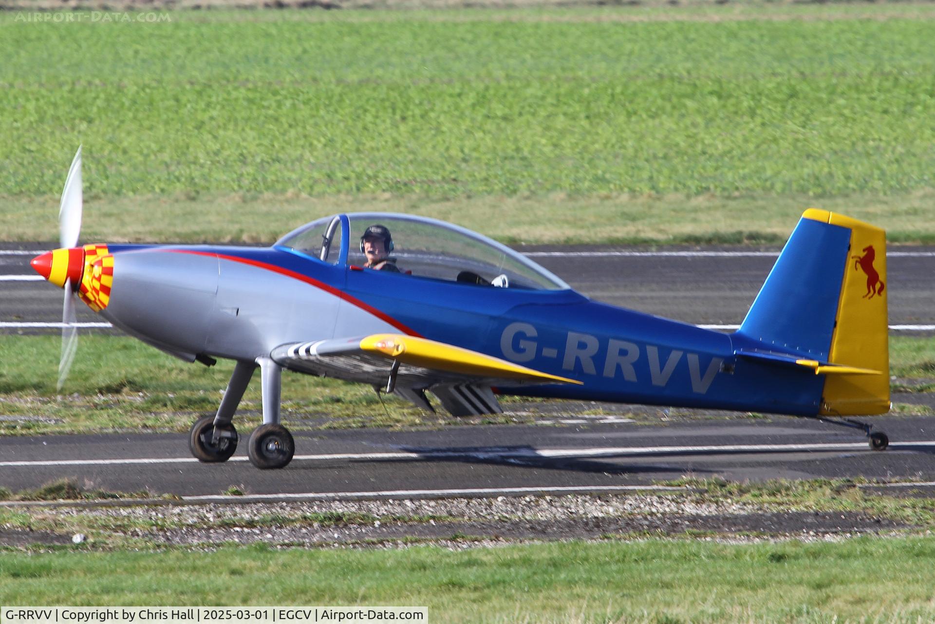 G-RRVV, 2006 Vans RV-8 C/N 82245, Sleap 01/03/25