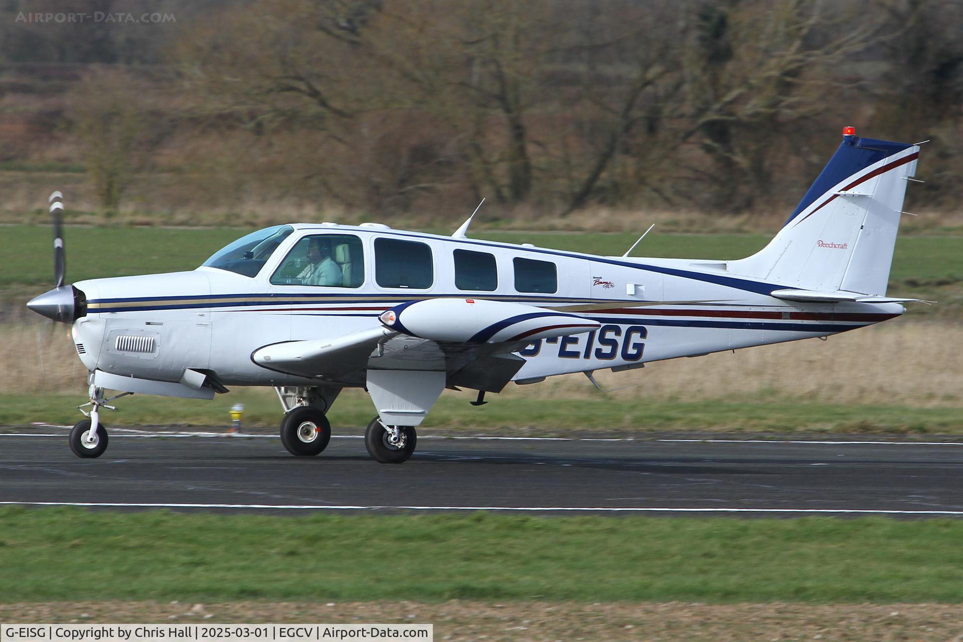 G-EISG, 1998 Beech A36 Bonanza 36 C/N E-3212, Sleap 01/03/25