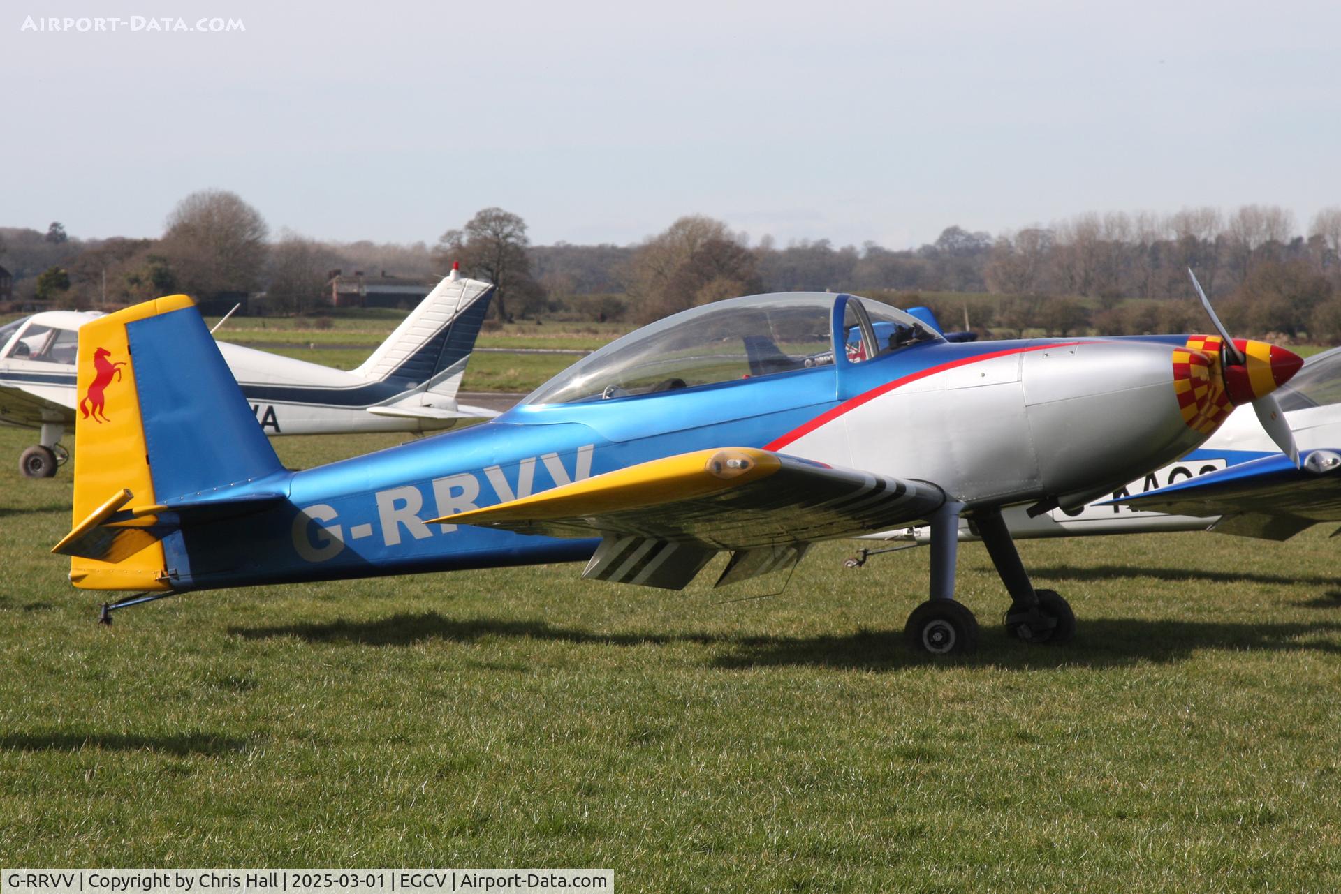 G-RRVV, 2006 Vans RV-8 C/N 82245, Sleap 01/03/25