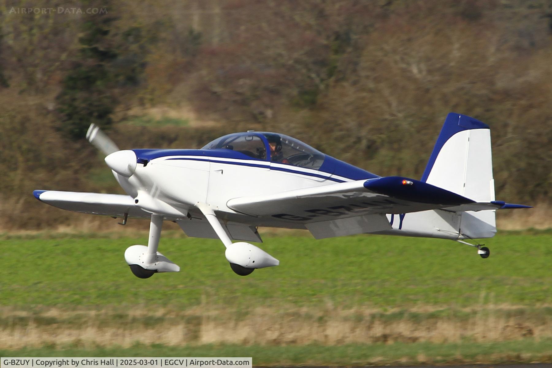 G-BZUY, 2001 Vans RV-6 C/N PFA 181A-13471, Sleap 01/03/25