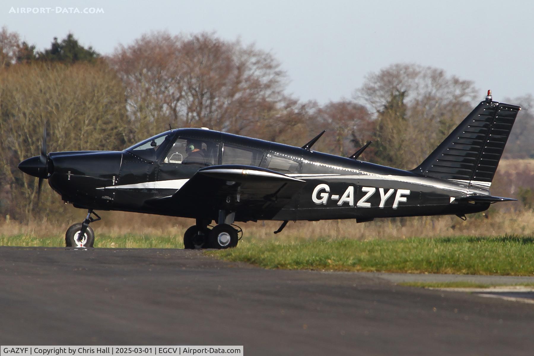 G-AZYF, 1968 Piper PA-28-180 Cherokee C/N 28-5227, Sleap 01/03/25