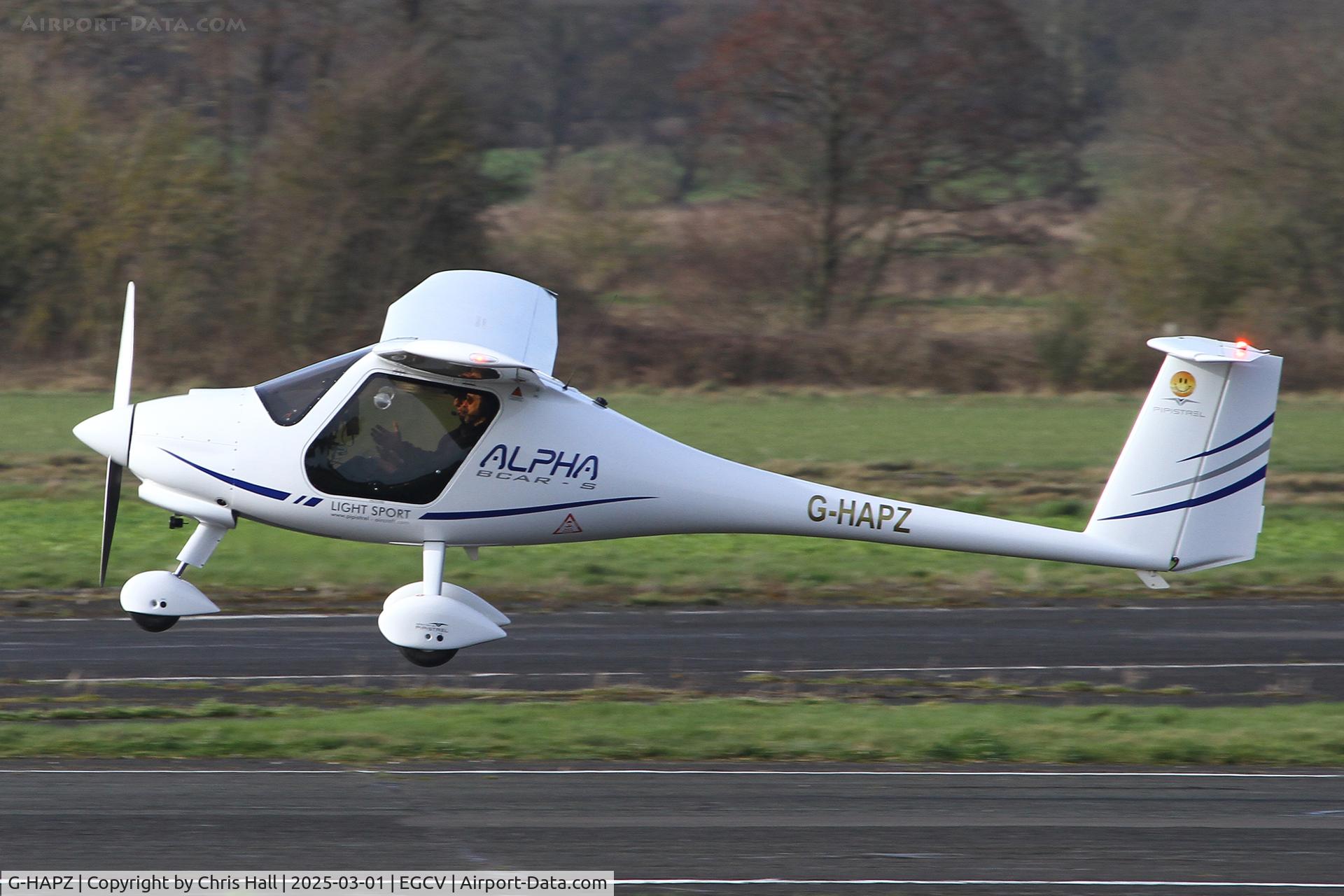 G-HAPZ, 2020 Pipistrel Alpha BCAR-S 164 C/N AT1640010, Sleap 01/03/25