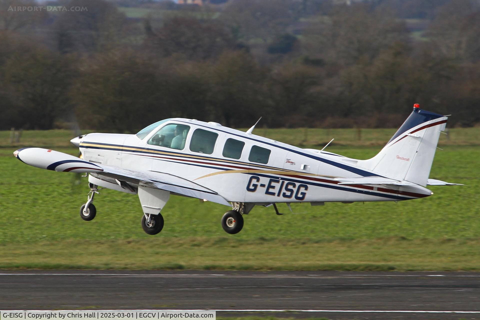 G-EISG, 1998 Beech A36 Bonanza 36 C/N E-3212, Sleap 01/03/25