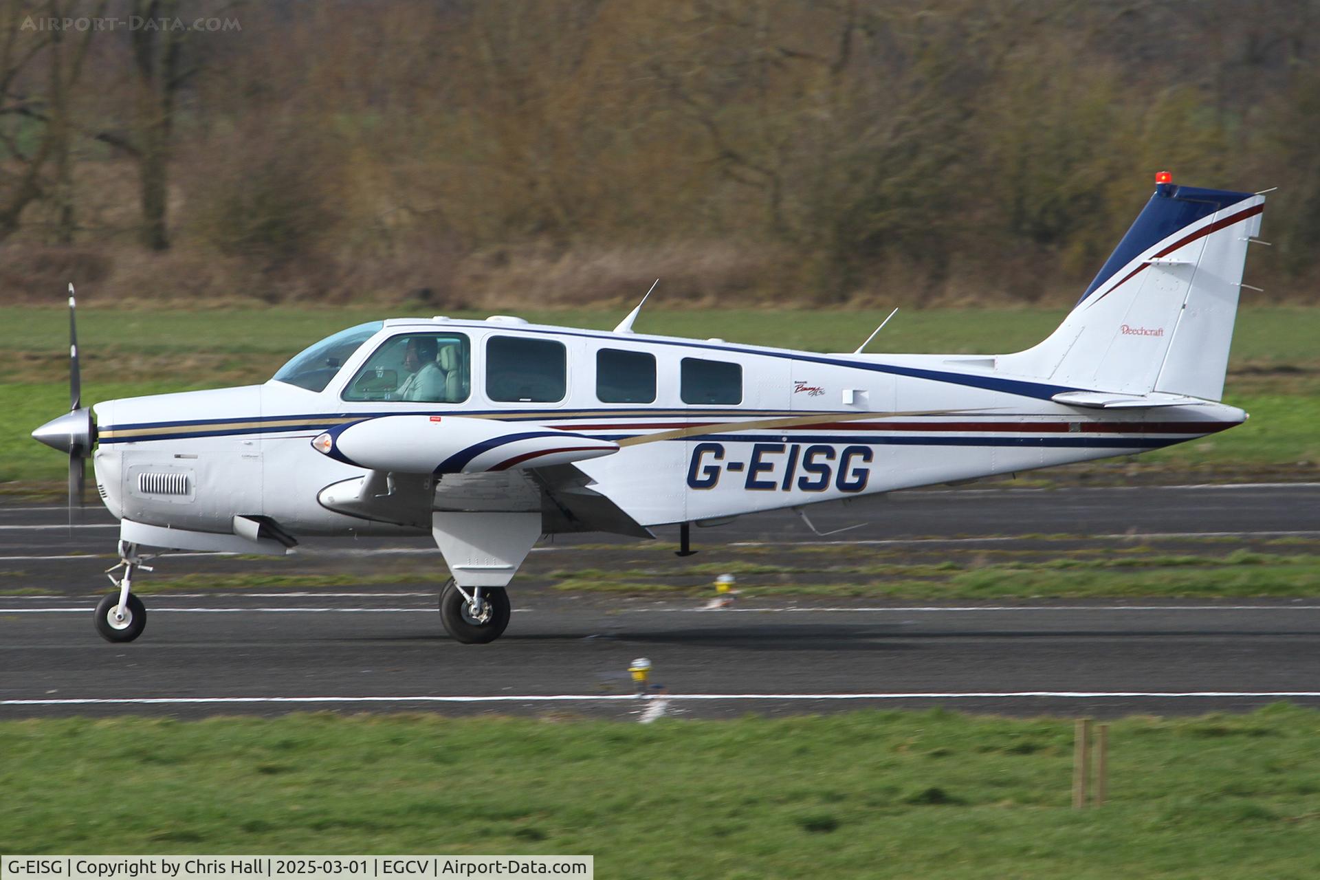 G-EISG, 1998 Beech A36 Bonanza 36 C/N E-3212, Sleap 01/03/25