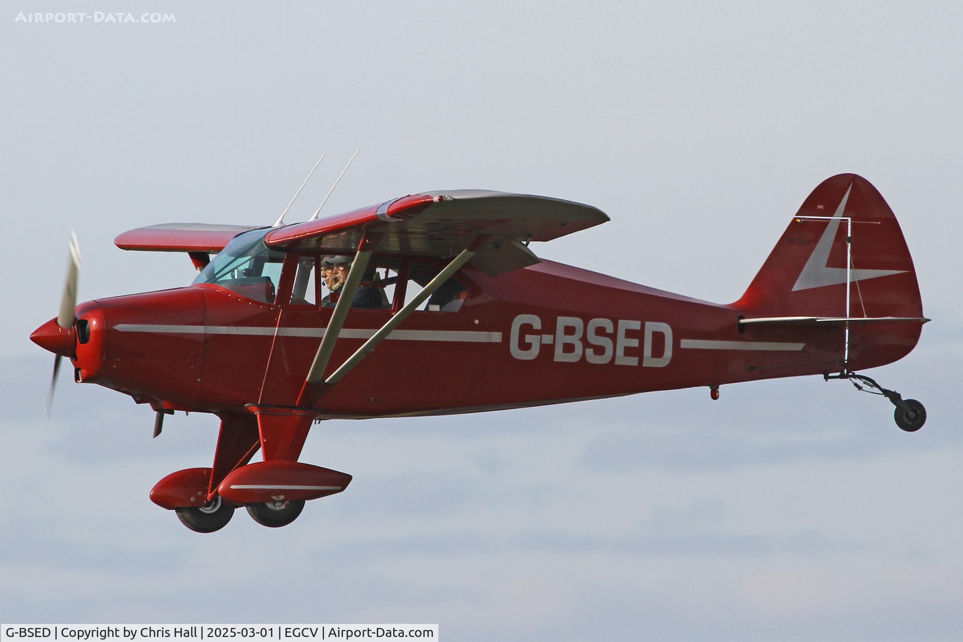G-BSED, 1957 Piper PA-22-160 Tri Pacer C/N 22-6377, Sleap 01/03/25